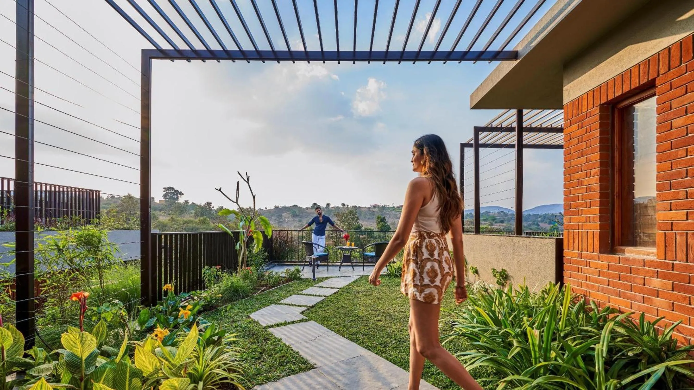 Garden Lake Side Condos in Grape County Eco Resort & Spa, Nashik