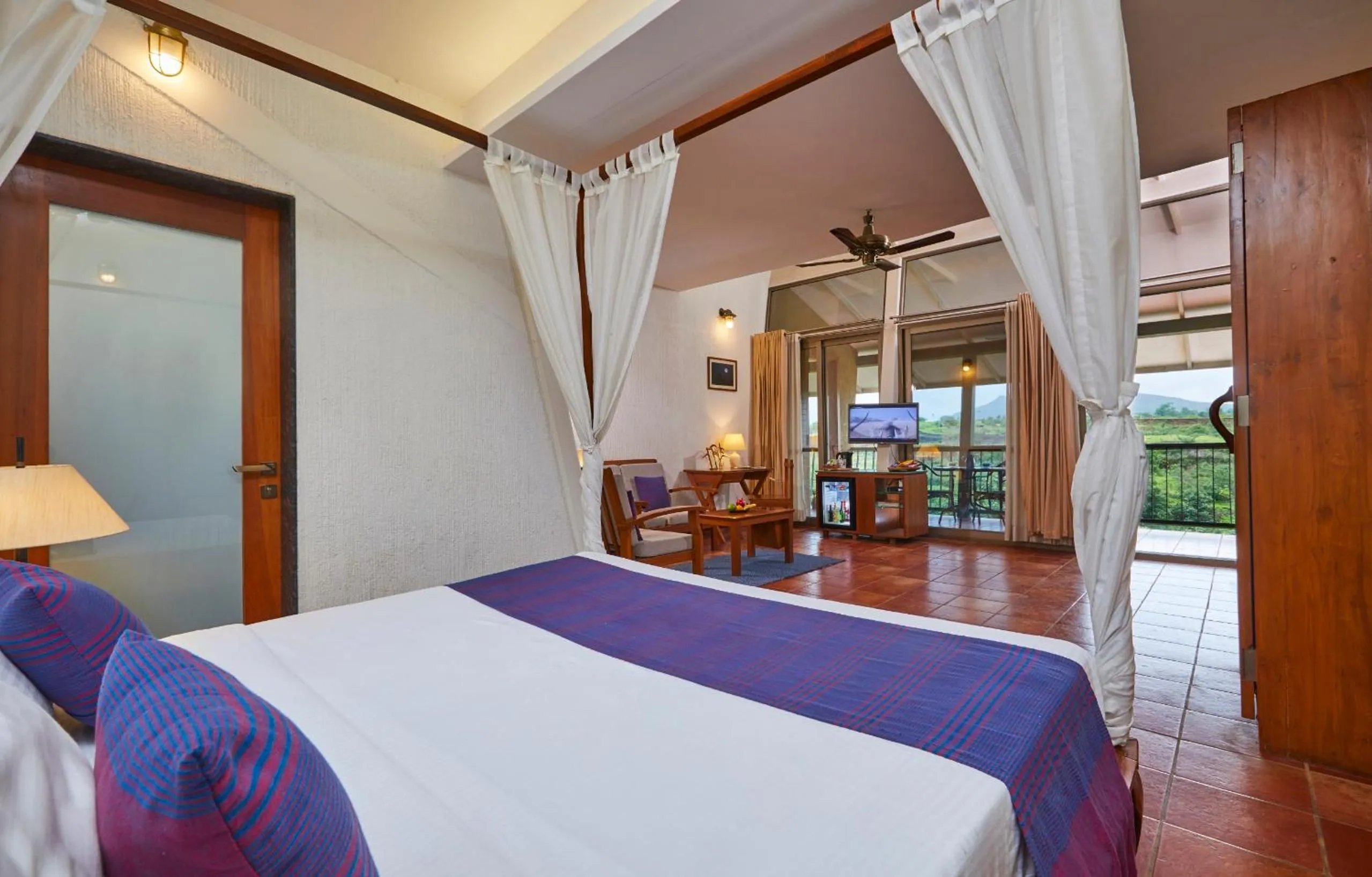 Superior Sky Room in Grape County Eco Resort & Spa, Nashik