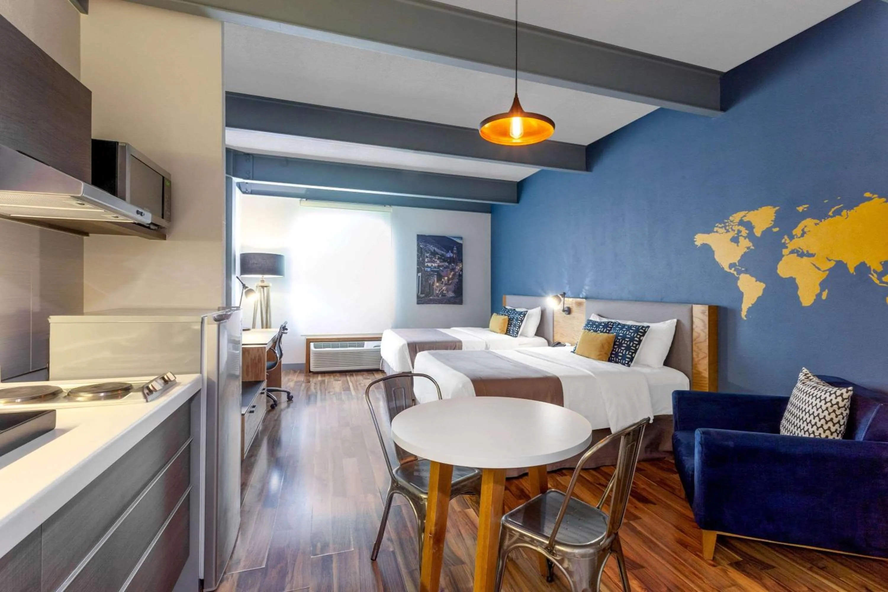 Loft Queen Room with Two Queen Beds - single occupancy - Non-Smoking in TRYP by Wyndham San Luis Potosi Hotel & Suites