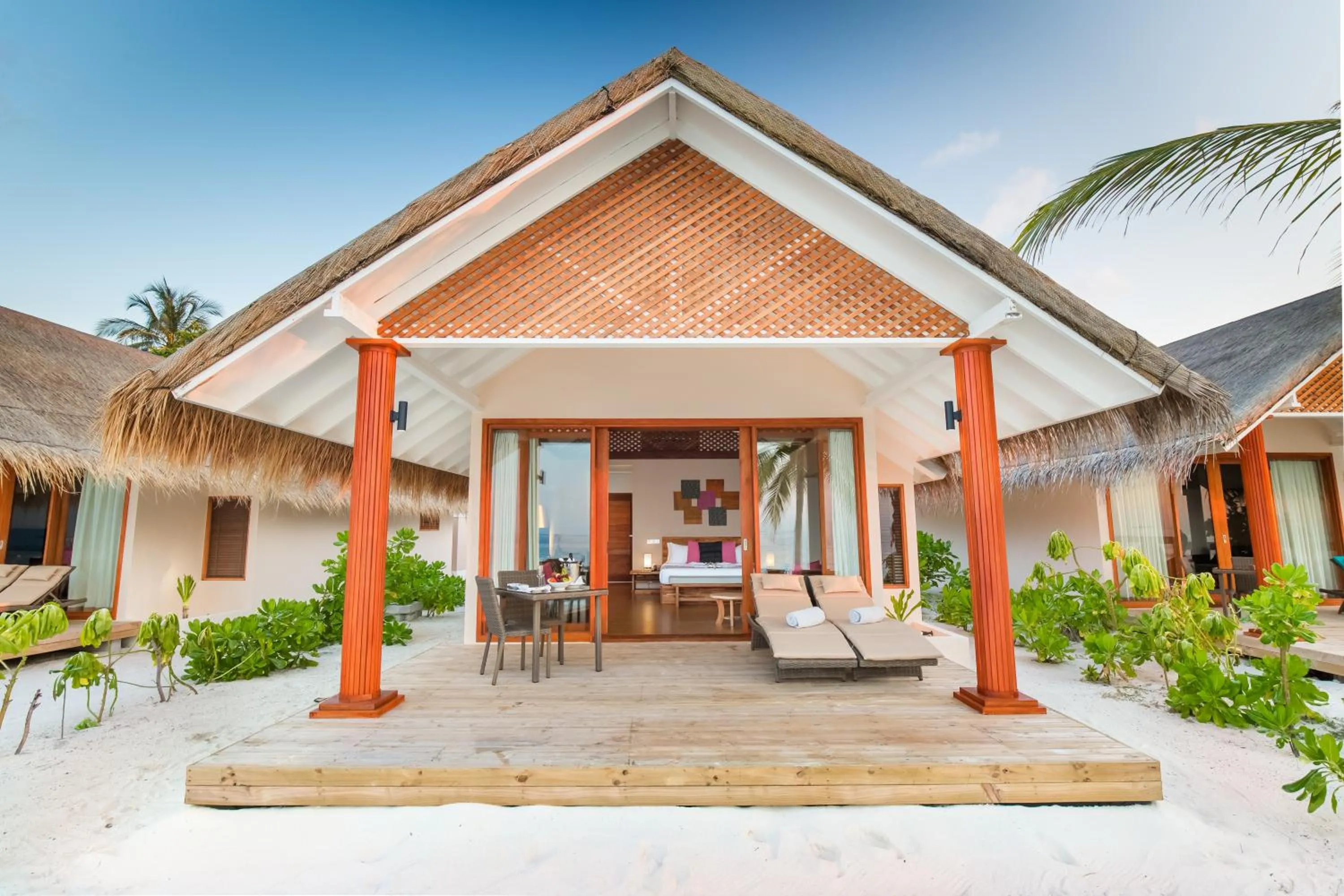 Beach Villa in Kudafushi Resort & Spa