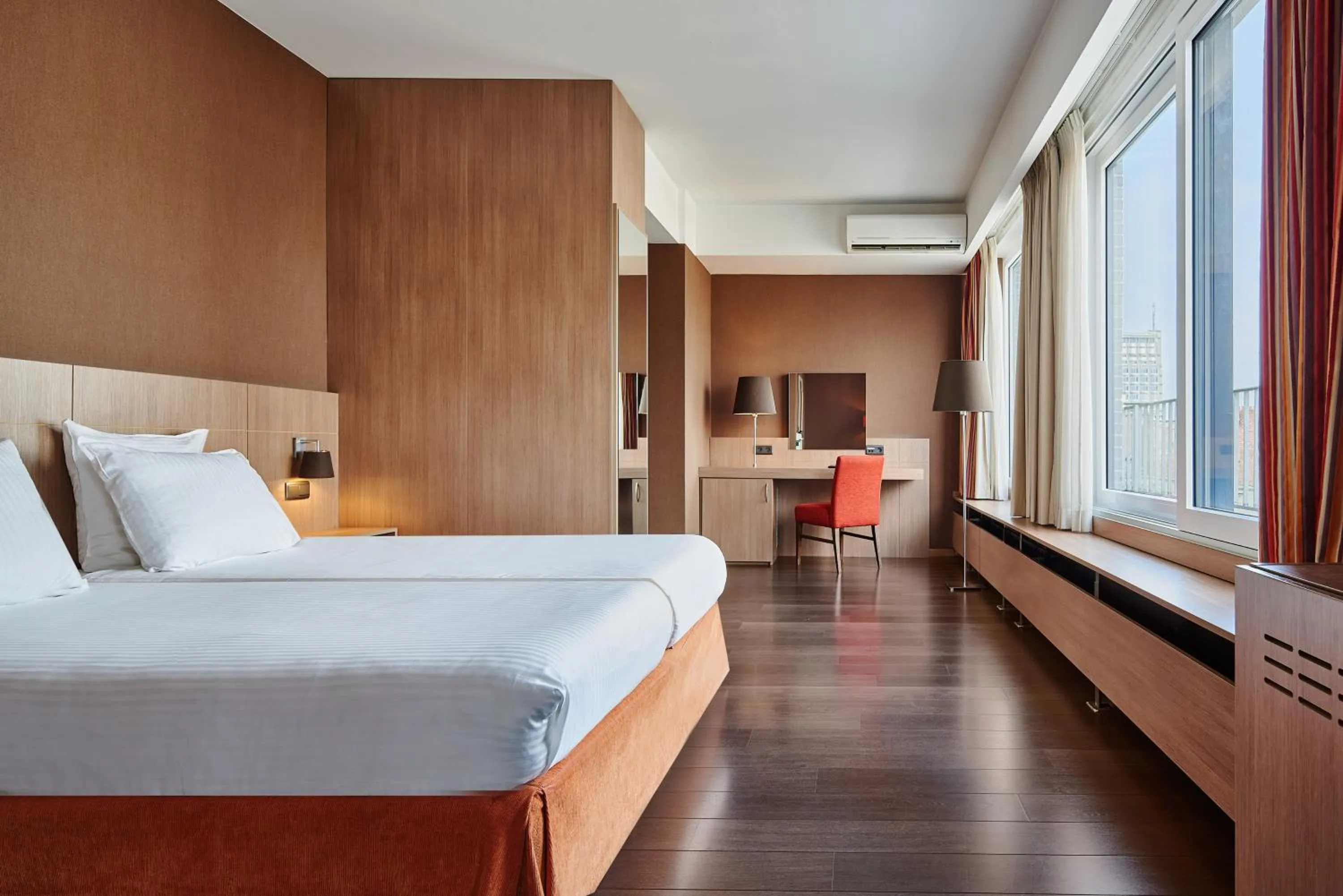 Twin Room with Balcony in Theater Hotel