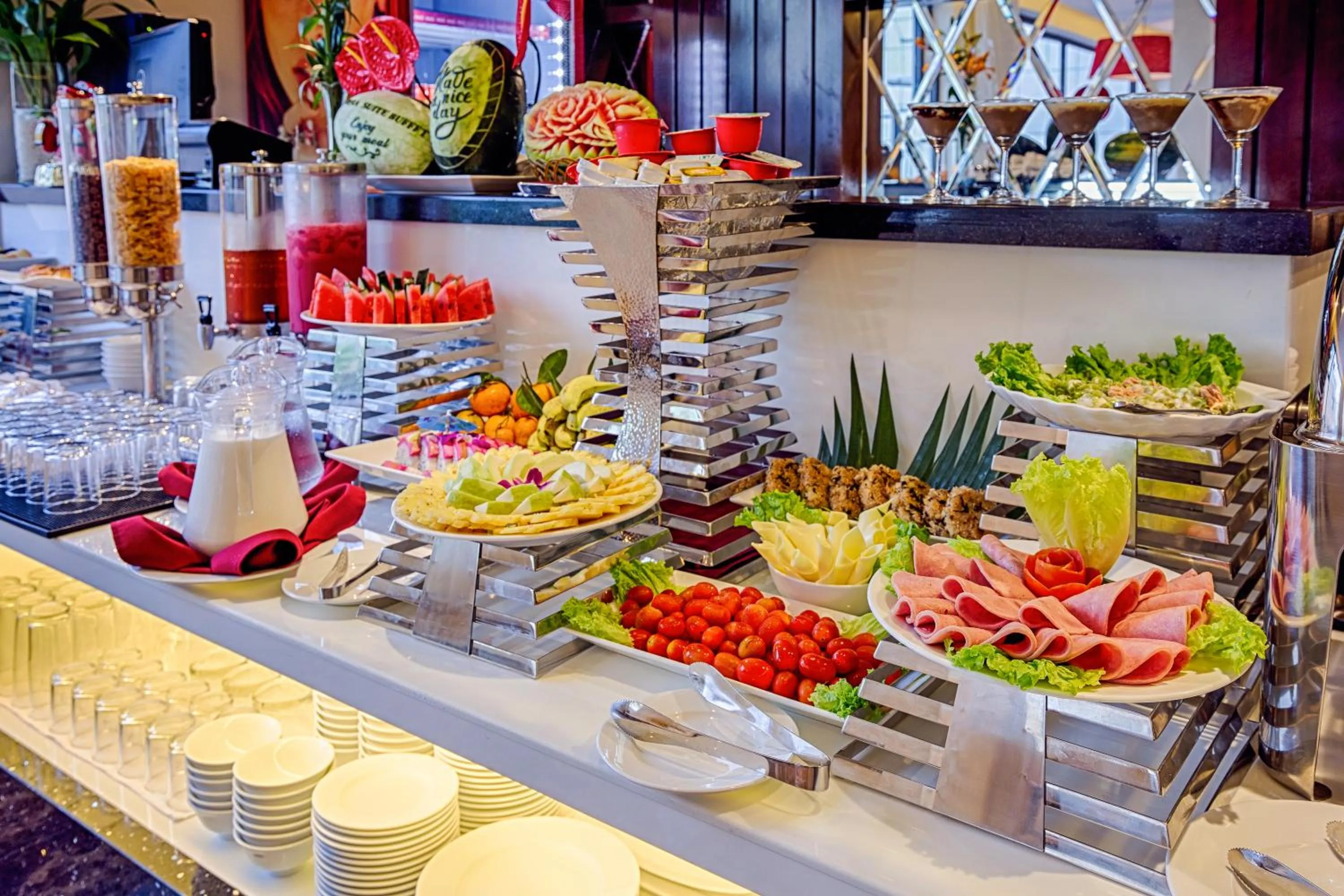 Buffet breakfast in Sofia Suite Hotel & Spa Da Nang - Free 01 Draught Beer and 20-minute Spa per Room