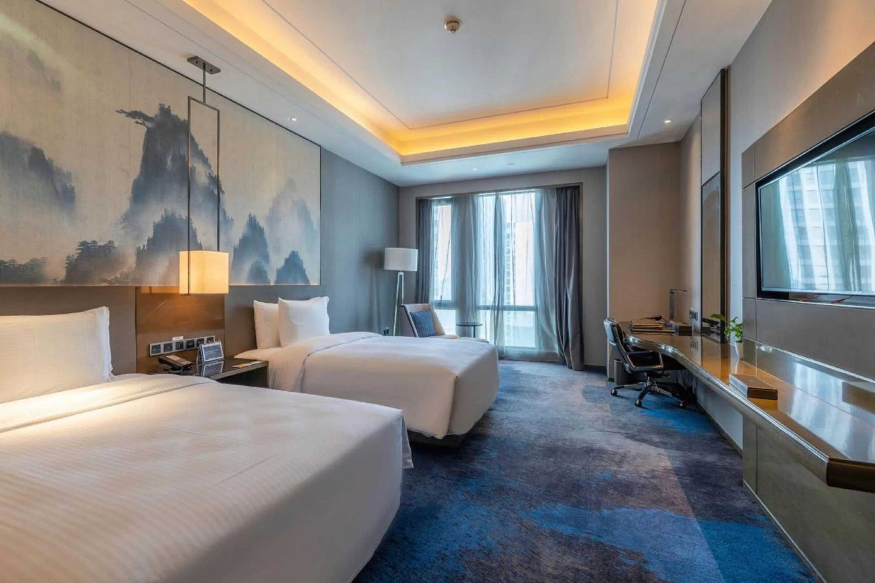 Superior Deluxe Twin Room  in Wanda Realm Shangrao