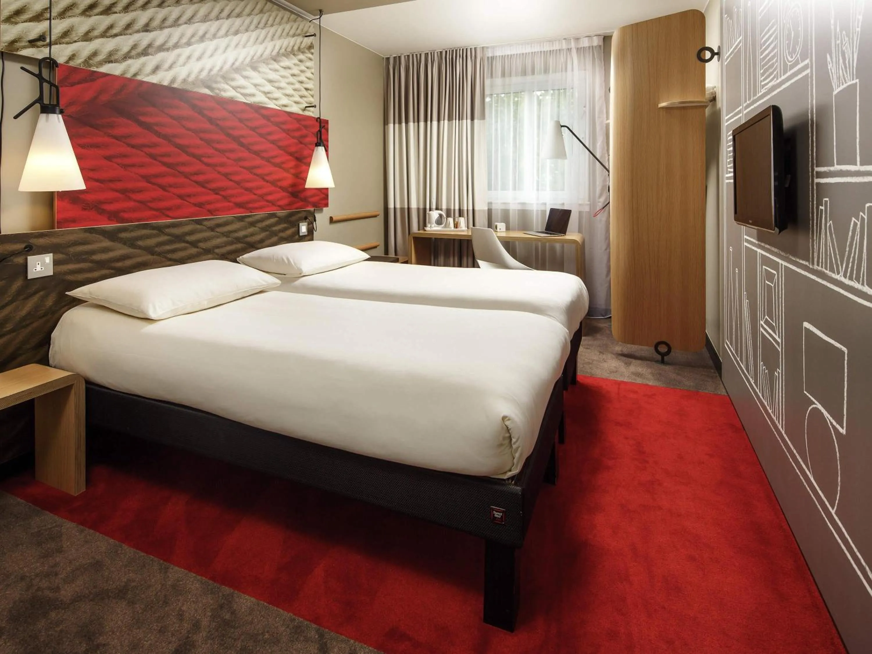 Standard Twin Room in ibis Gent Centrum St. Baafs Kathedraal