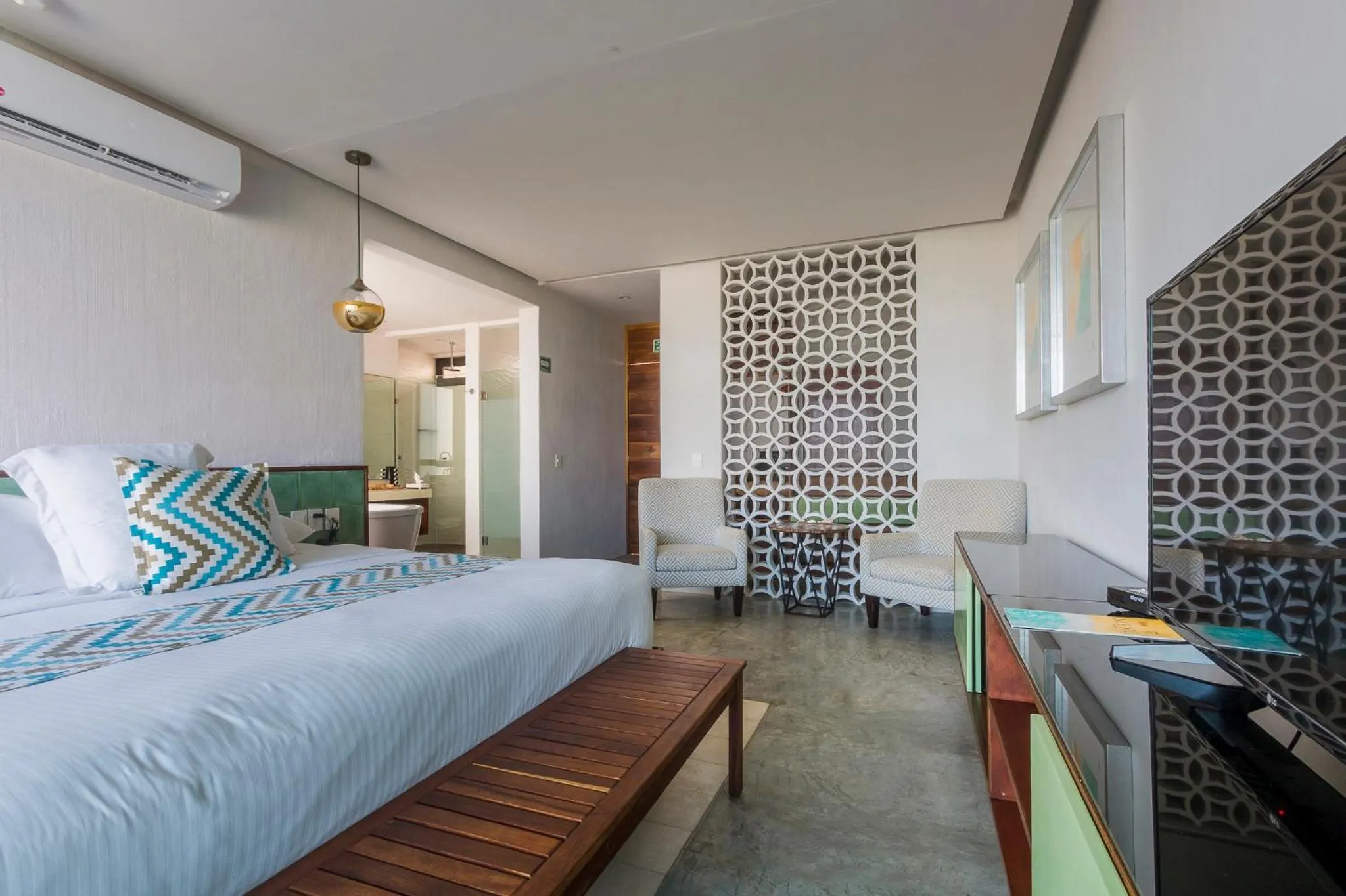 Master Suite Ocean View and Plunge Pool in O' Tulum Boutique Hotel - Adults Only