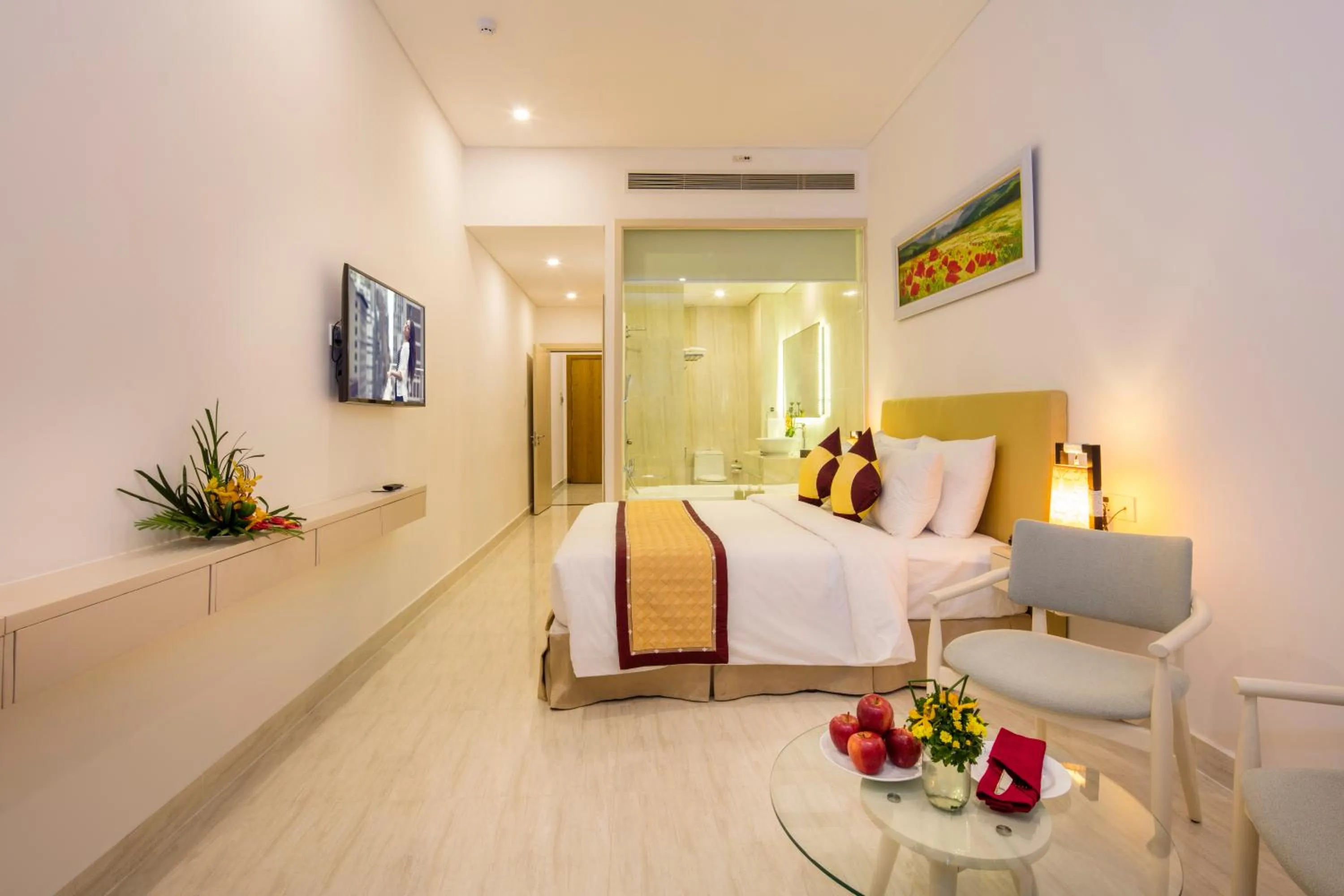 One-Bedroom Apartment with Garden View in Diamond Bay Condotel Resort Nha Trang