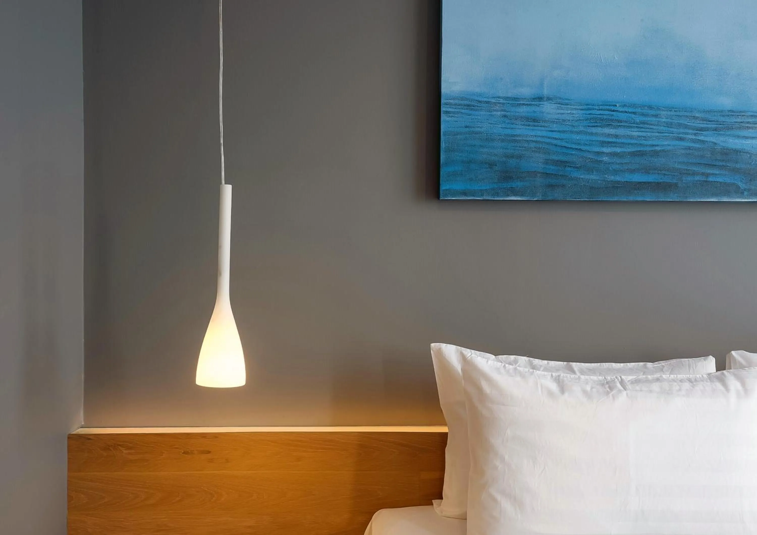 Twin Room with Side Sea View in Kalm Bangsaen Hotel