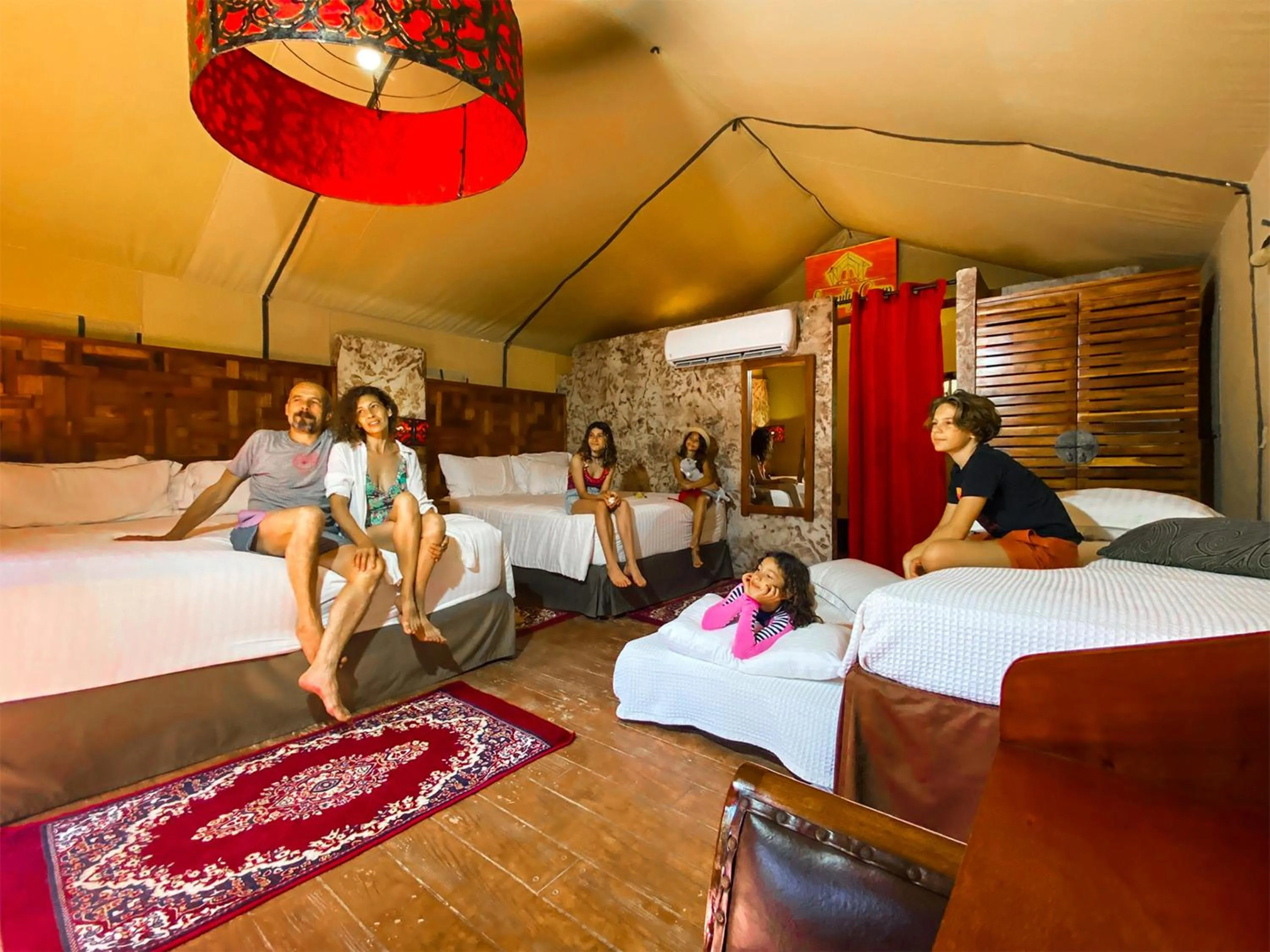 Double Room with Garden View in Serenity Authentic Glamping Tulum