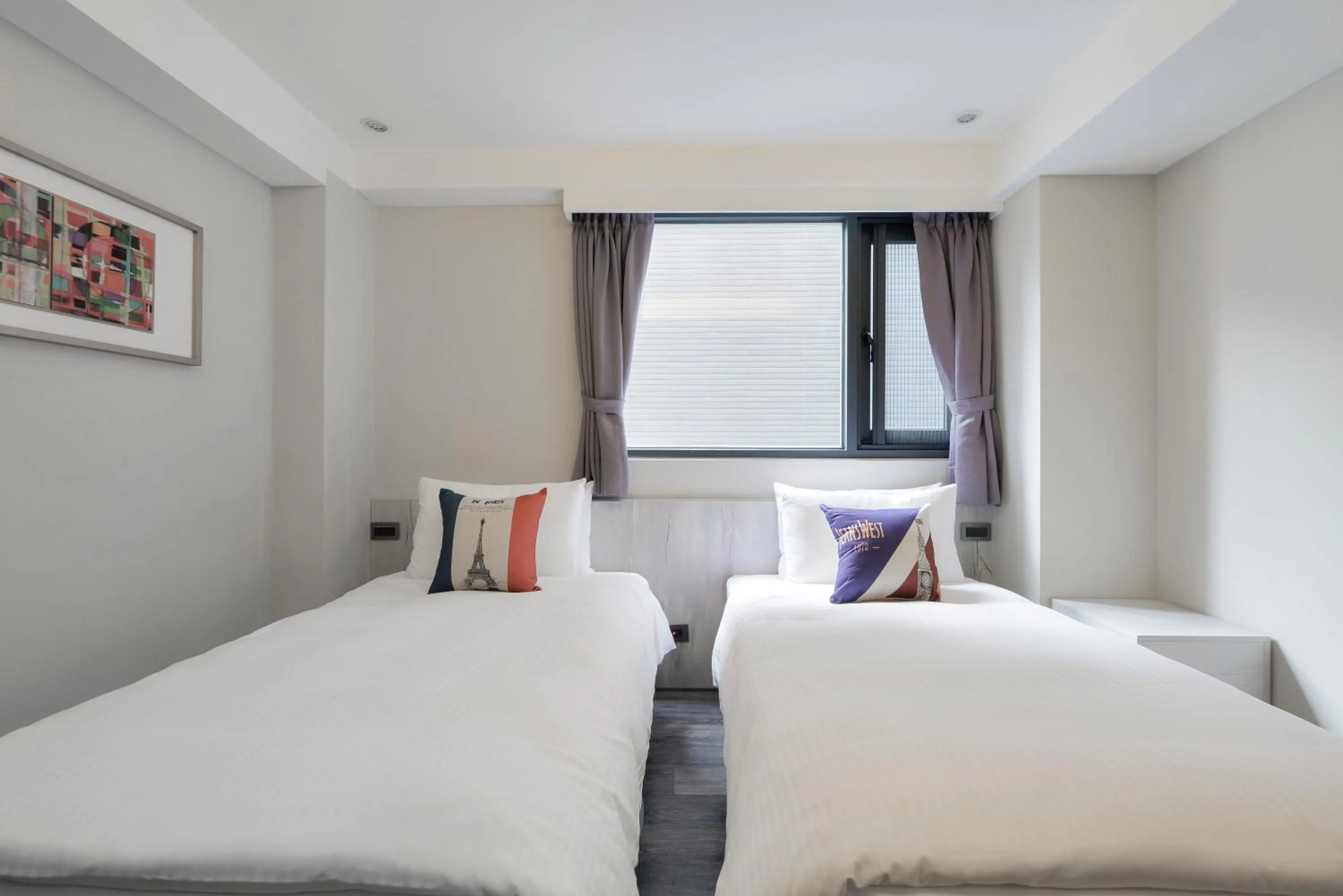 Superior Twin Room in Taichung Amour Hotel