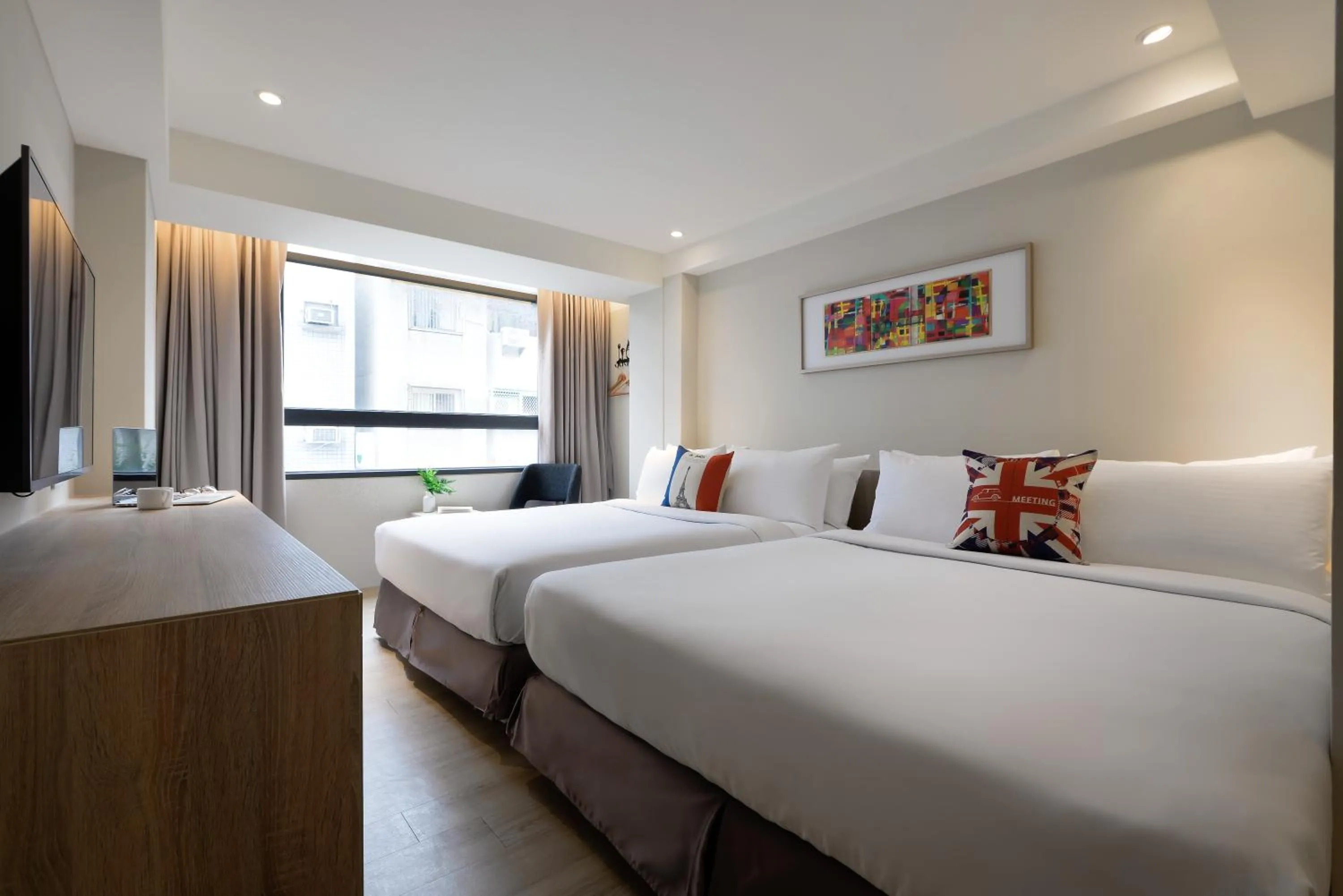 Superior Quadruple Room in Taichung Amour Hotel