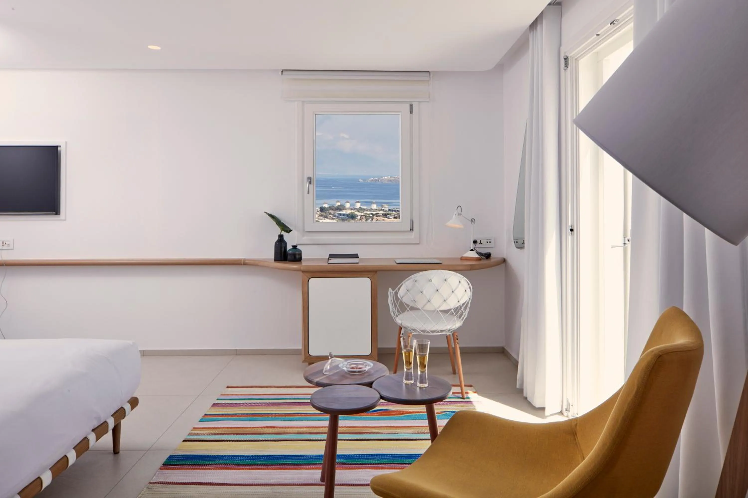 Ocean Junior Suite Sea View in Myconian Kyma, a Member of Design Hotels