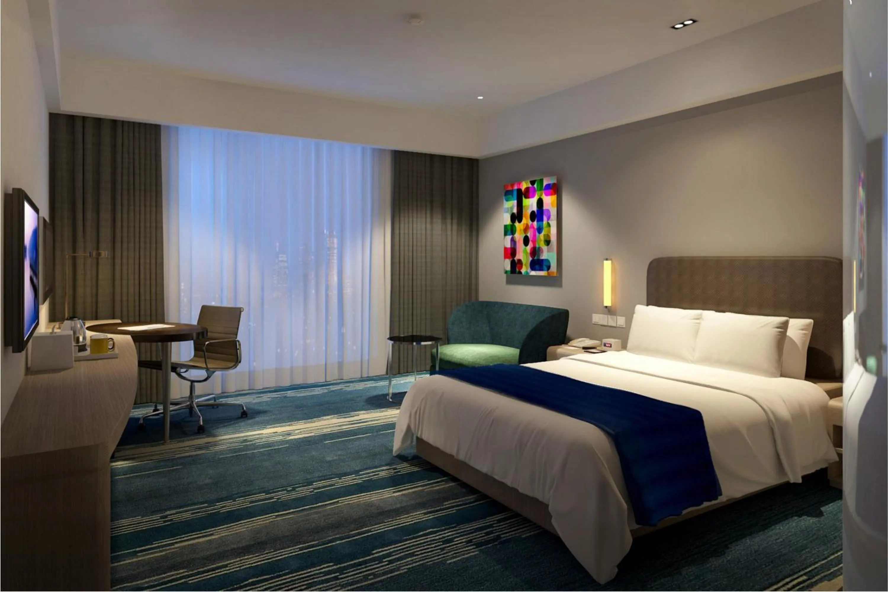 1 king Bed Standard in Holiday Inn Express Panjin Downtown by IHG