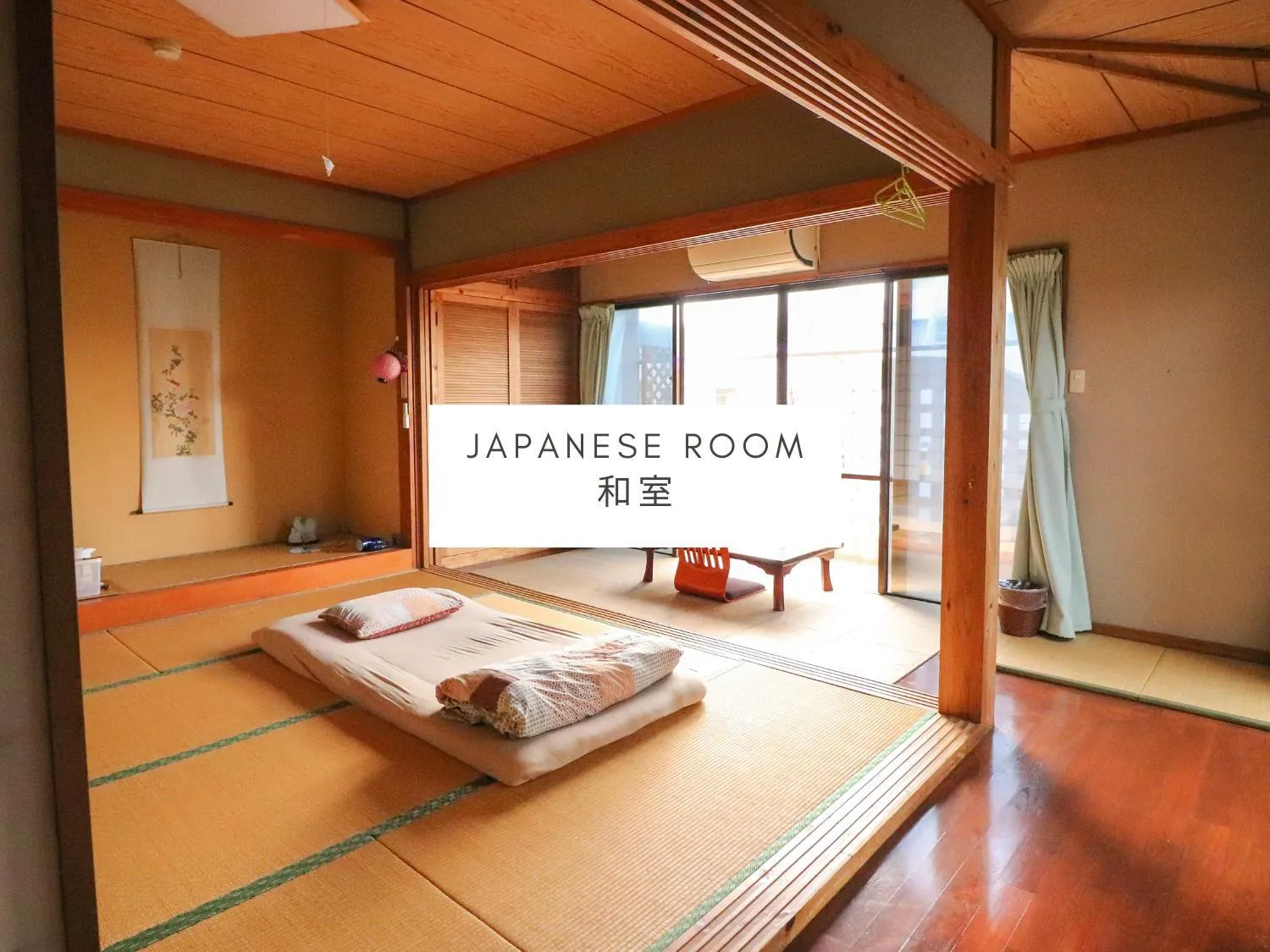 Japanese-Style Quadruple Room with Shared Bathroom - single occupancy in ALL FRIENDS Guest House
