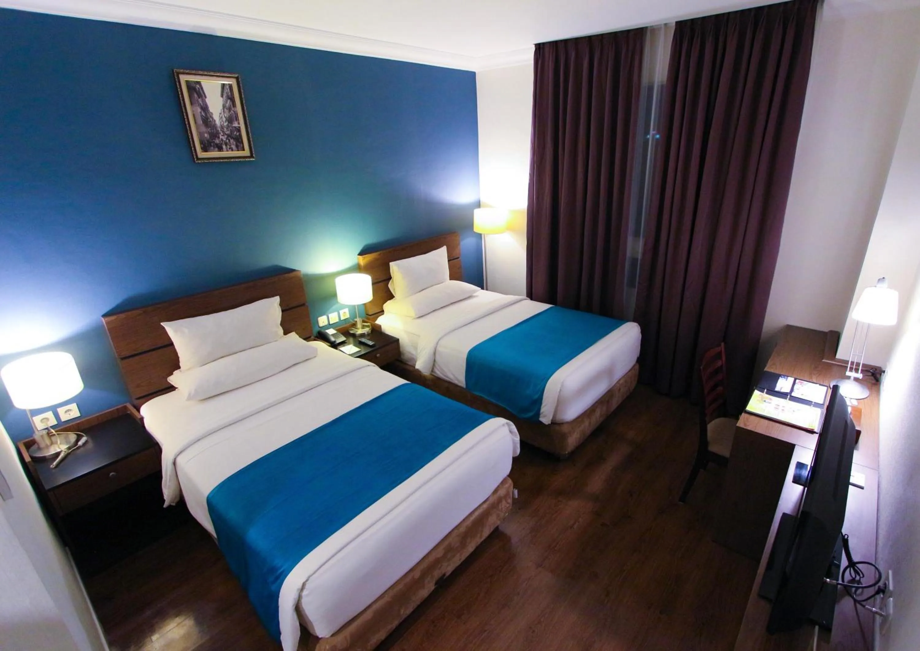 Deluxe Twin Room in Forbis Hotel