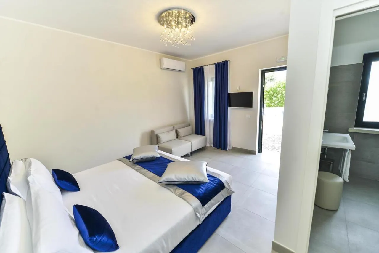 Double Room with Pool View - single occupancy in Agriturismo Borgo Imperiale