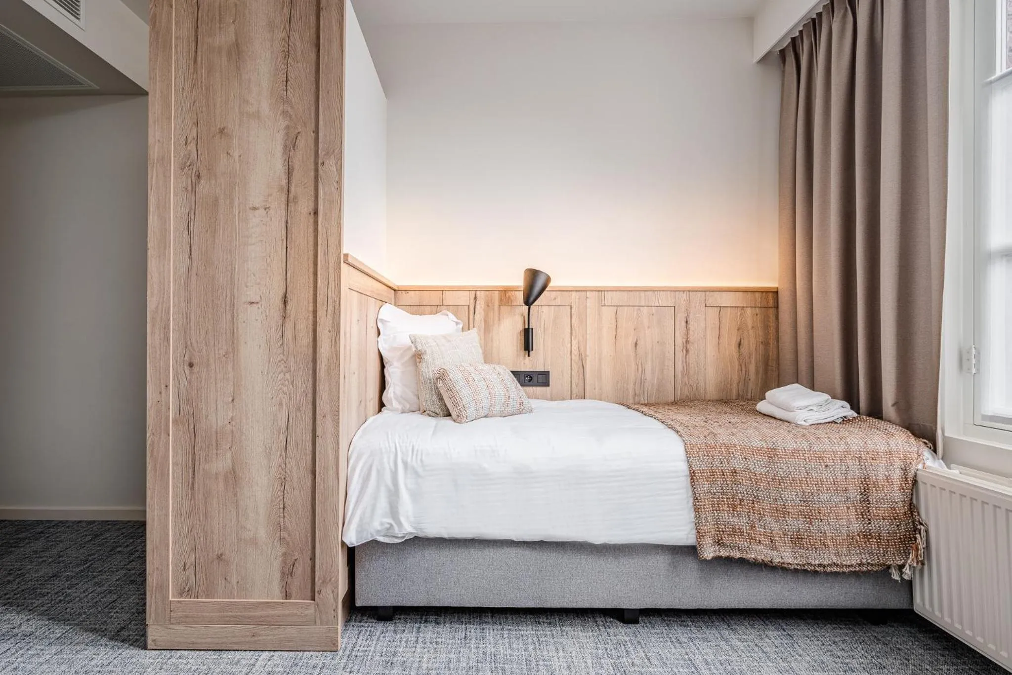 Deluxe Single Room in Hotel Monasterium PoortAckere Ghent