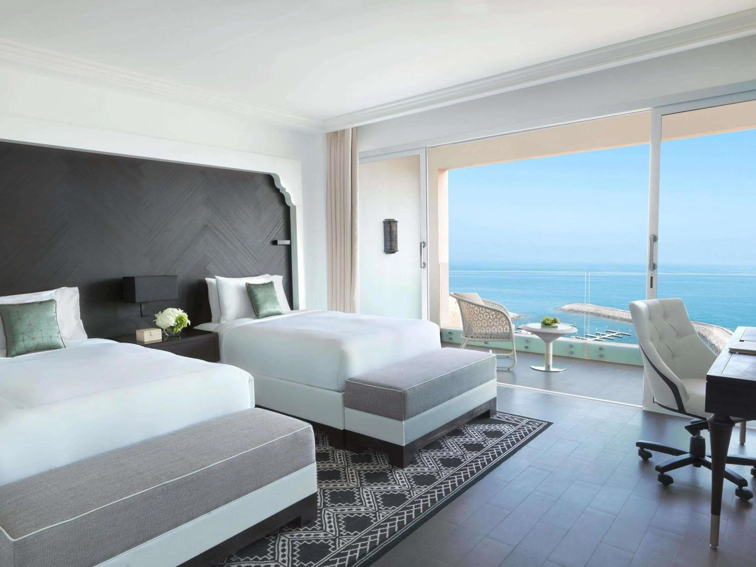 Double Room with Two Double Beds - Non-Smoking in Fairmont Fujairah Beach Resort