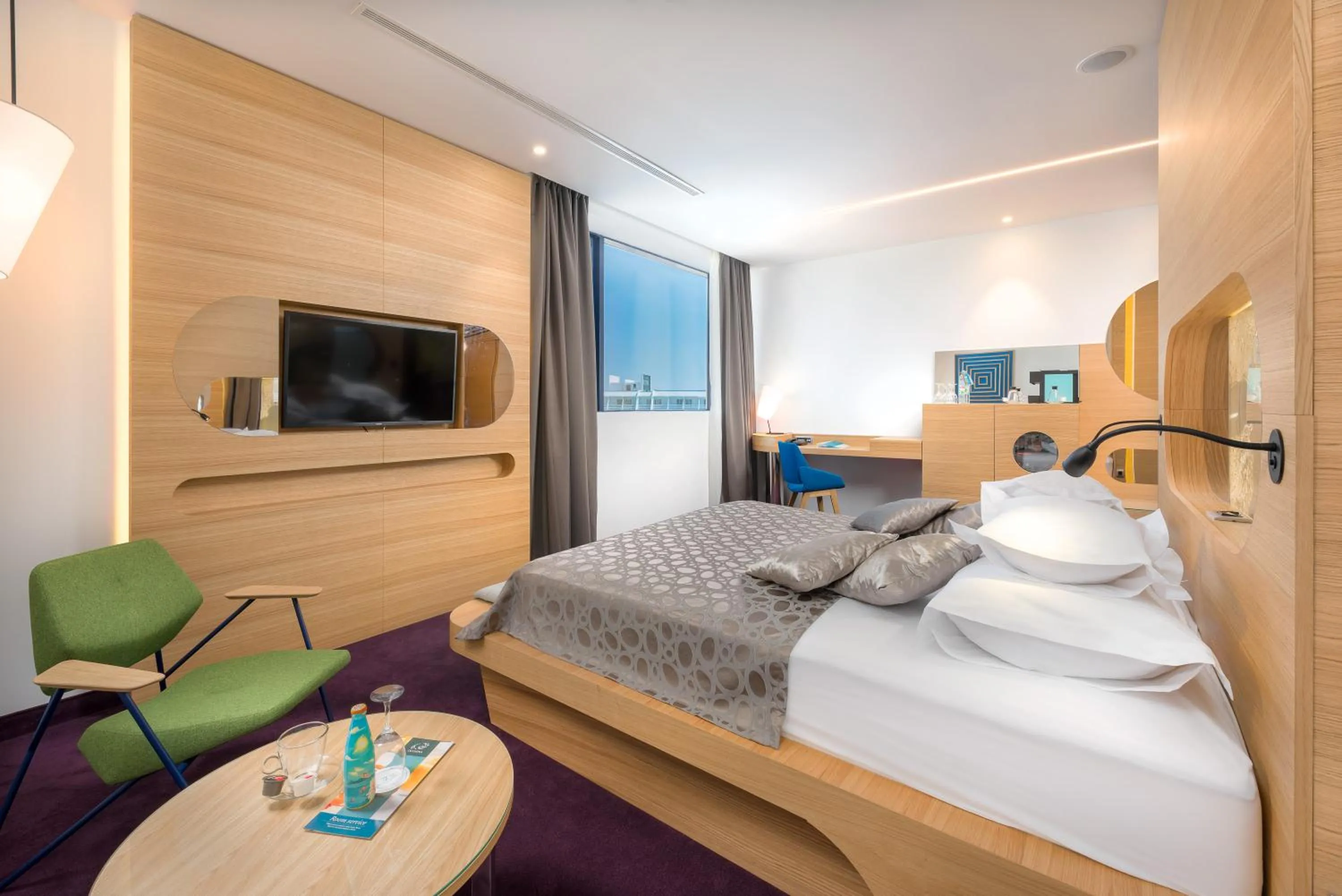 Double Room - single occupancy - Disability Access in Hotel Olympia Sky