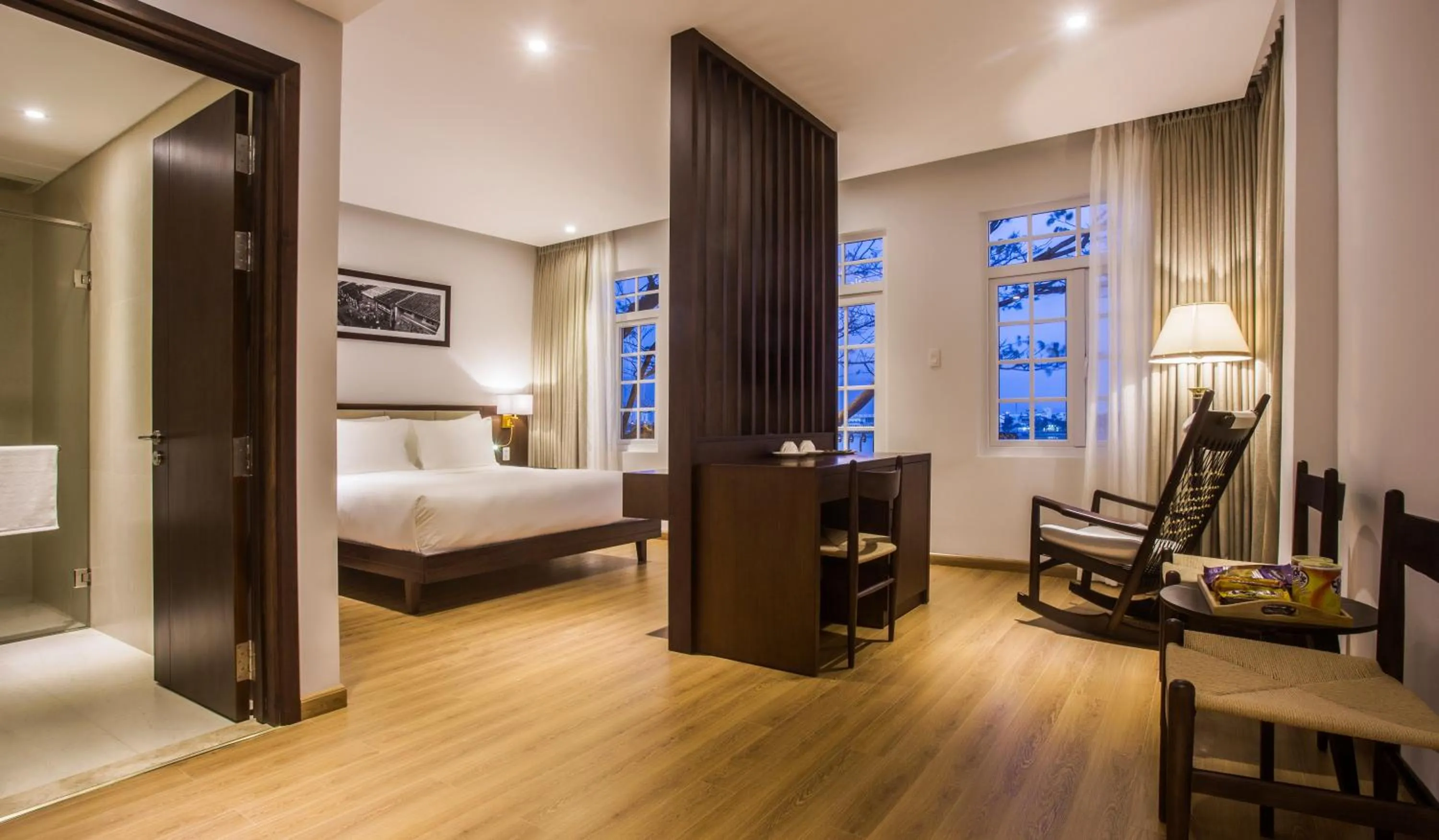 Studio with Terrace in Di lusso Boutique Hotel Riverside Danang