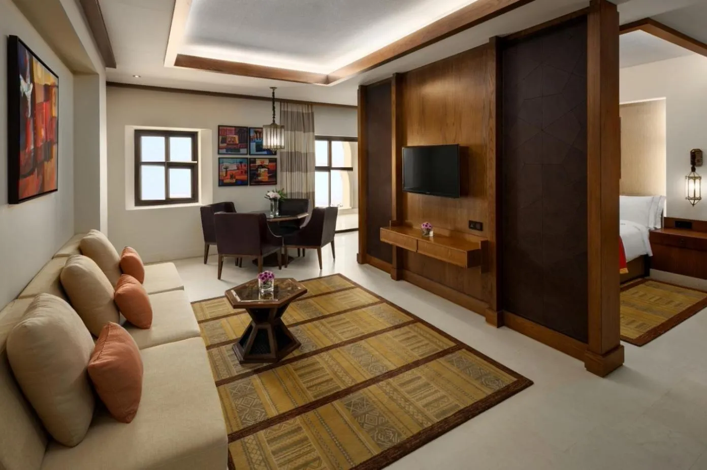 Junior King Suite with Garden View in InterContinental Durrat Al Riyadh Resort & Spa by IHG