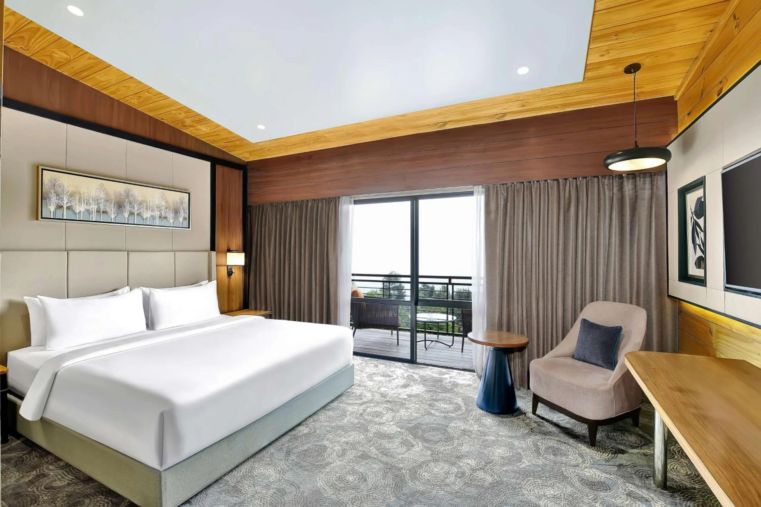 Superior Room with Balcony in Radisson Blu Resort Dharamshala