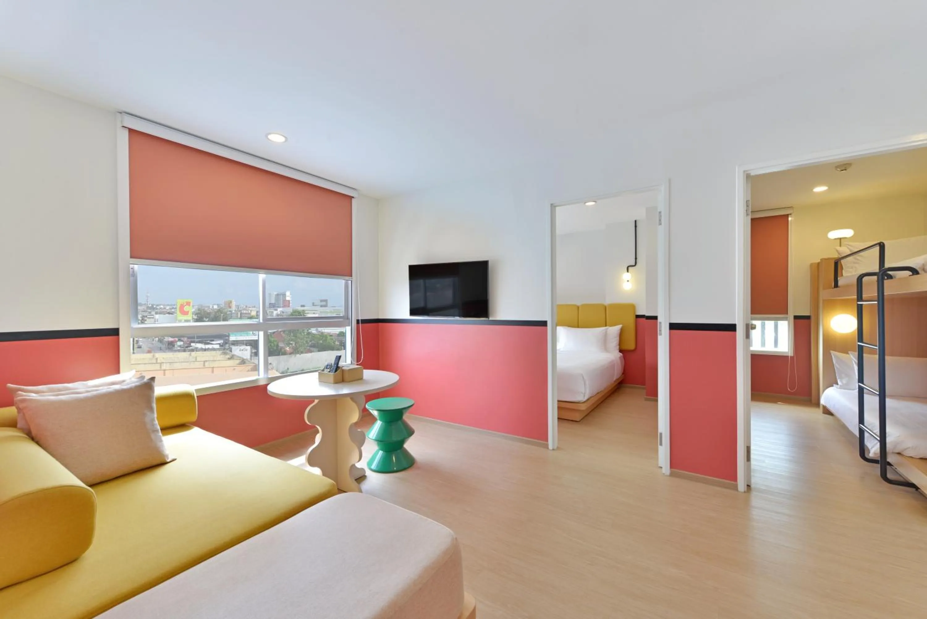 Two Bedroom Bunk Bed in The Grass Serviced Suites