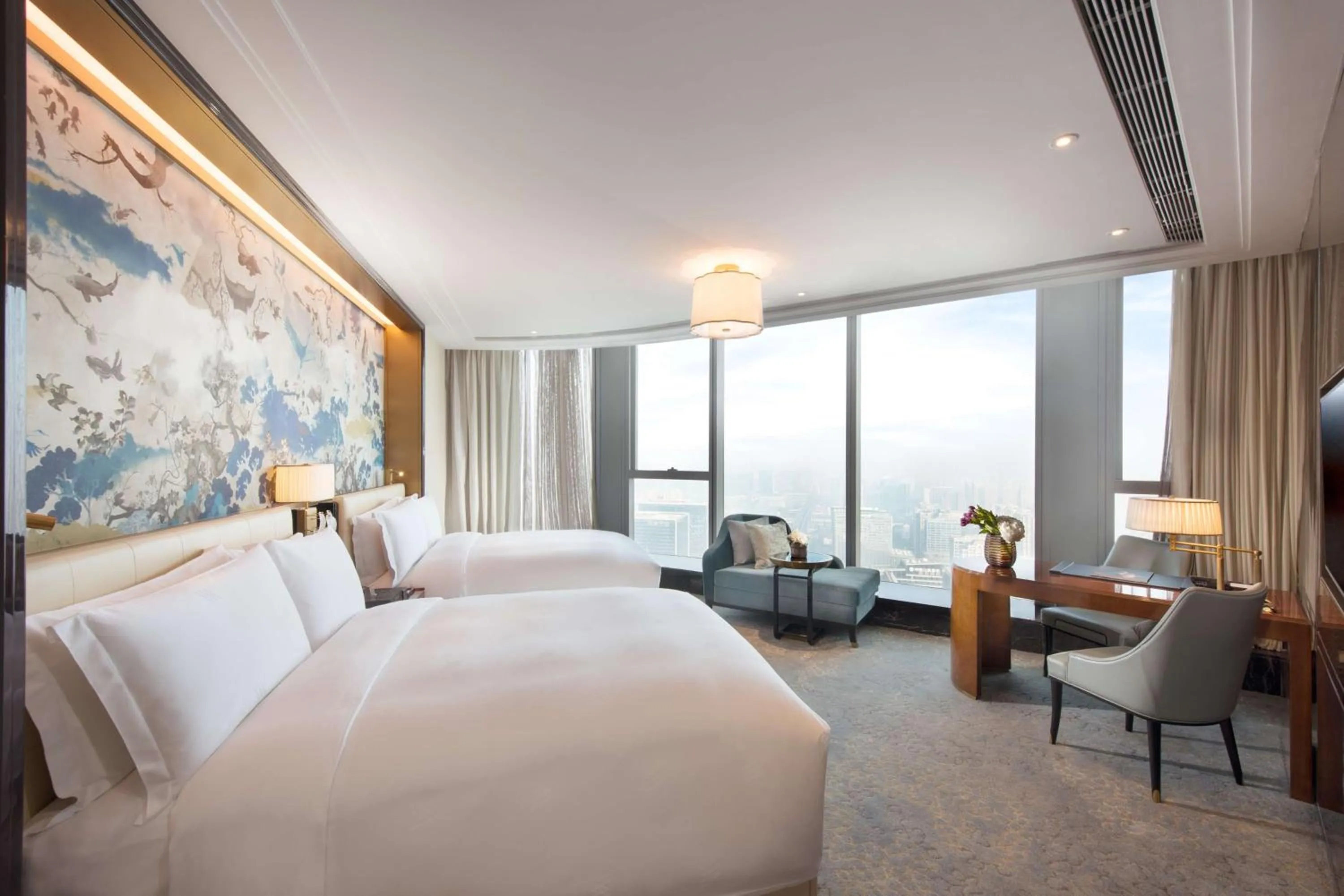 Premier Lifestyle Queen Room with Two Queen Beds in Waldorf Astoria Chengdu
