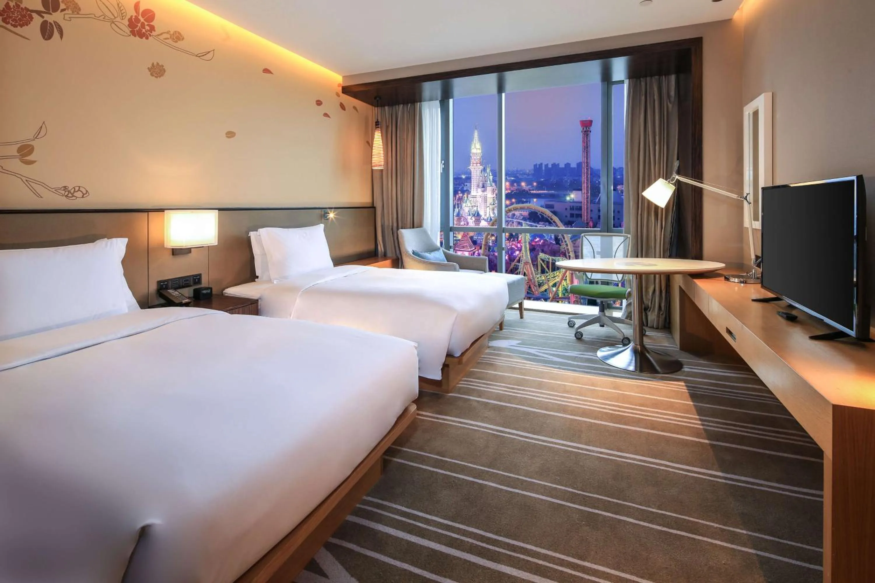 Twin Room - High Floor in Hilton Garden Inn Ningbo