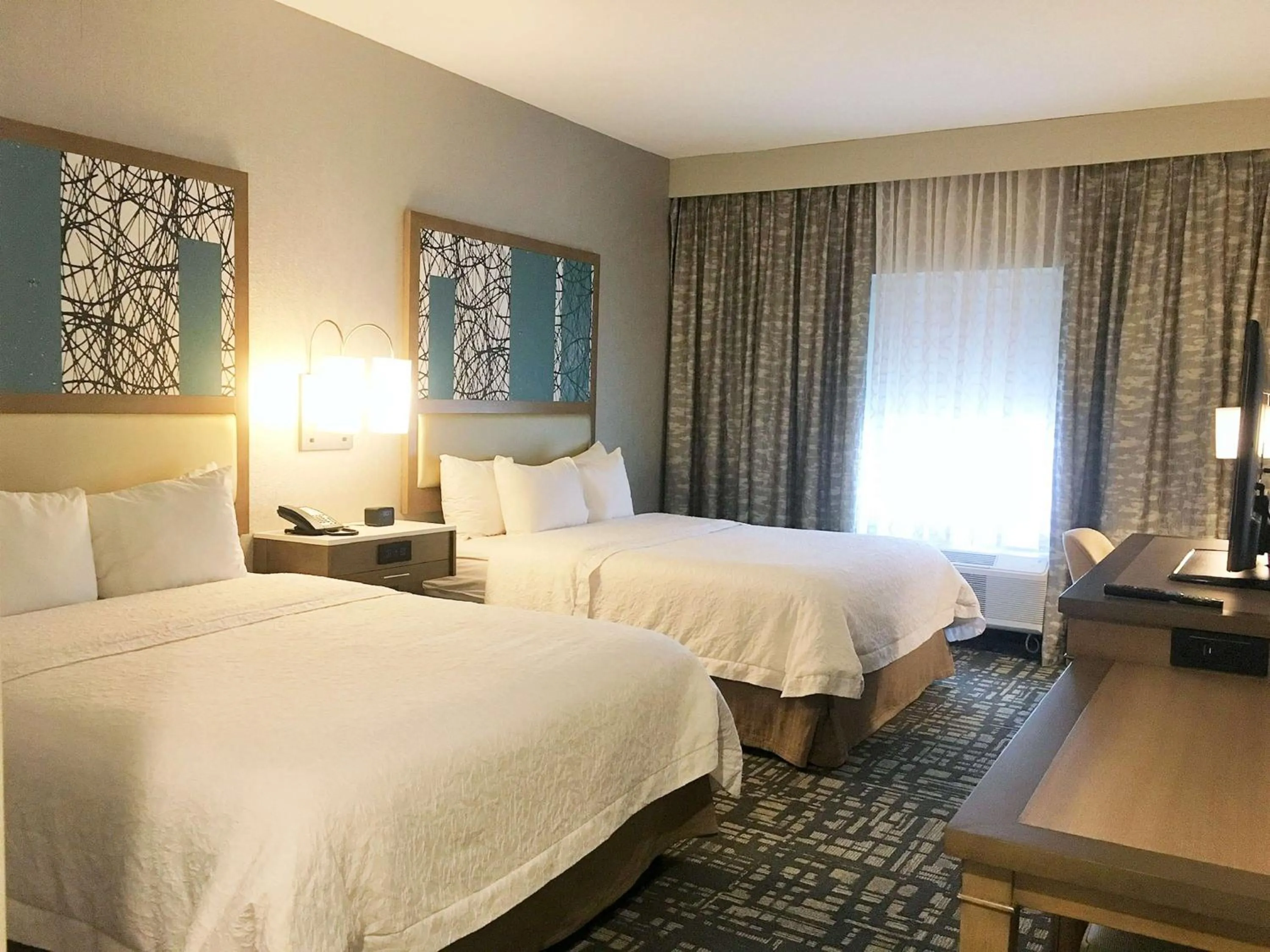 Queen Room with Two Queen Beds - Non-Smoking in Hampton Inn & Suites Dallas-The Colony