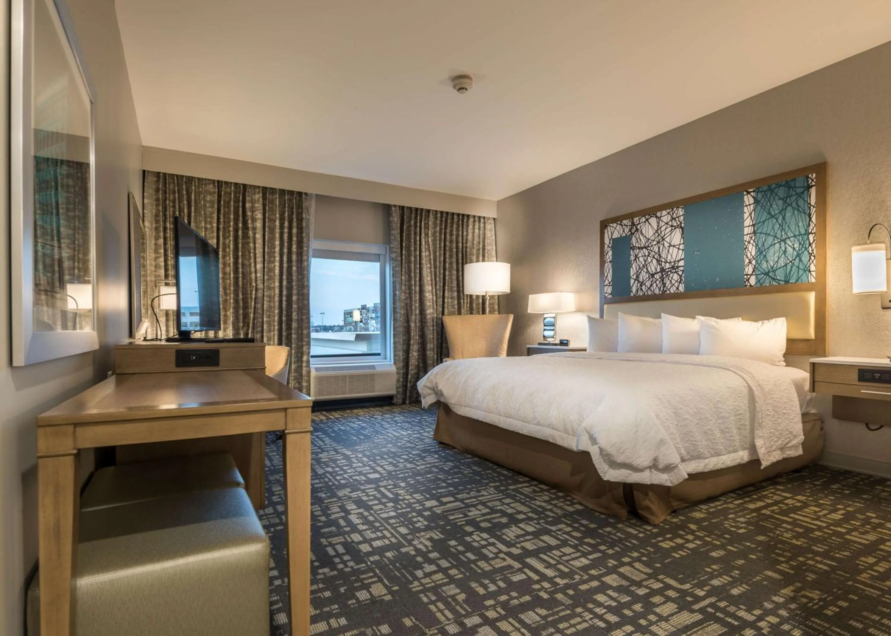 King Room with Sofa Bed - Mobility Access/Non-Smoking in Hampton Inn & Suites Dallas-The Colony