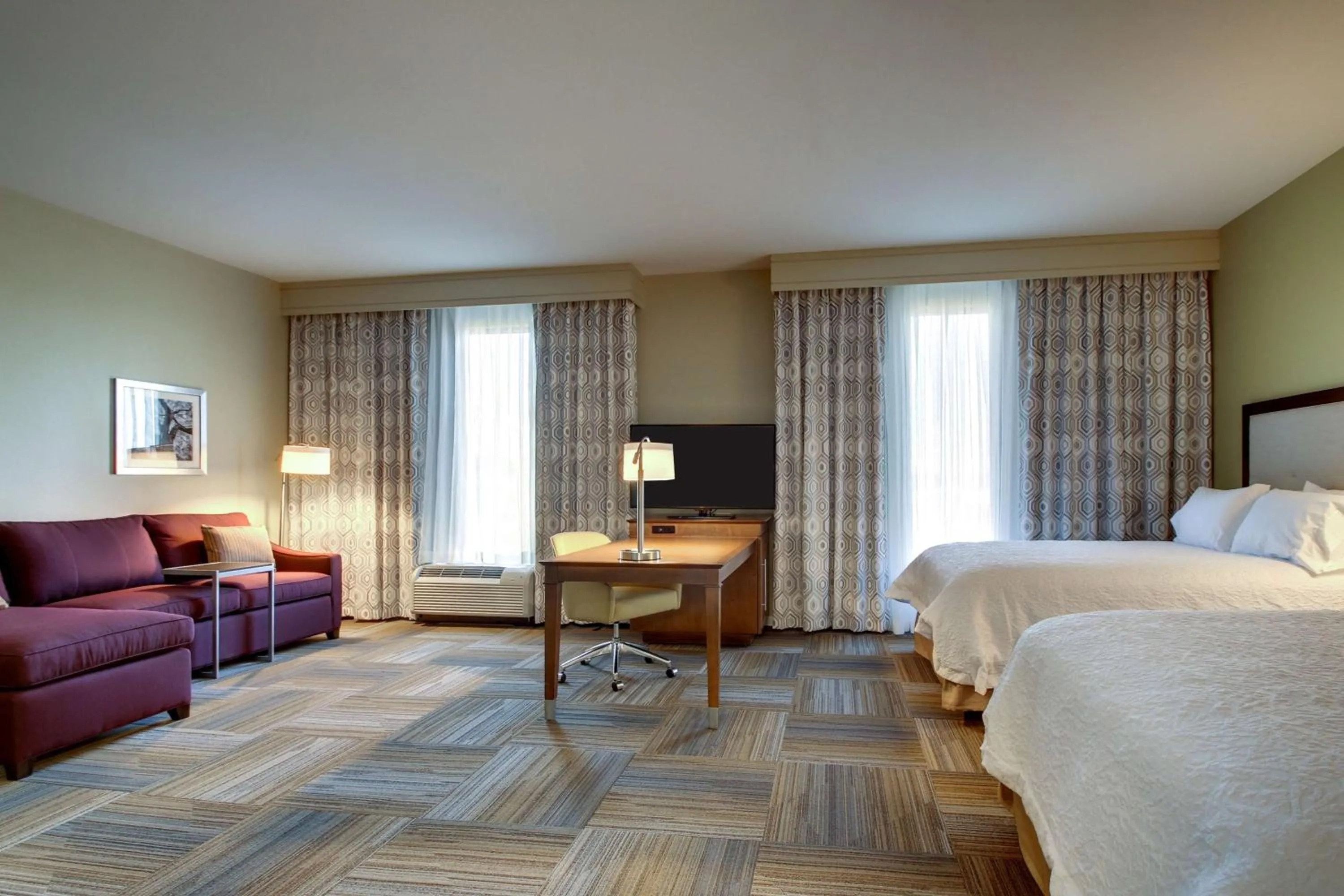 Queen Studio Suite with Two Queen Beds - Non-Smoking in Hampton Inn & Suites Cordele