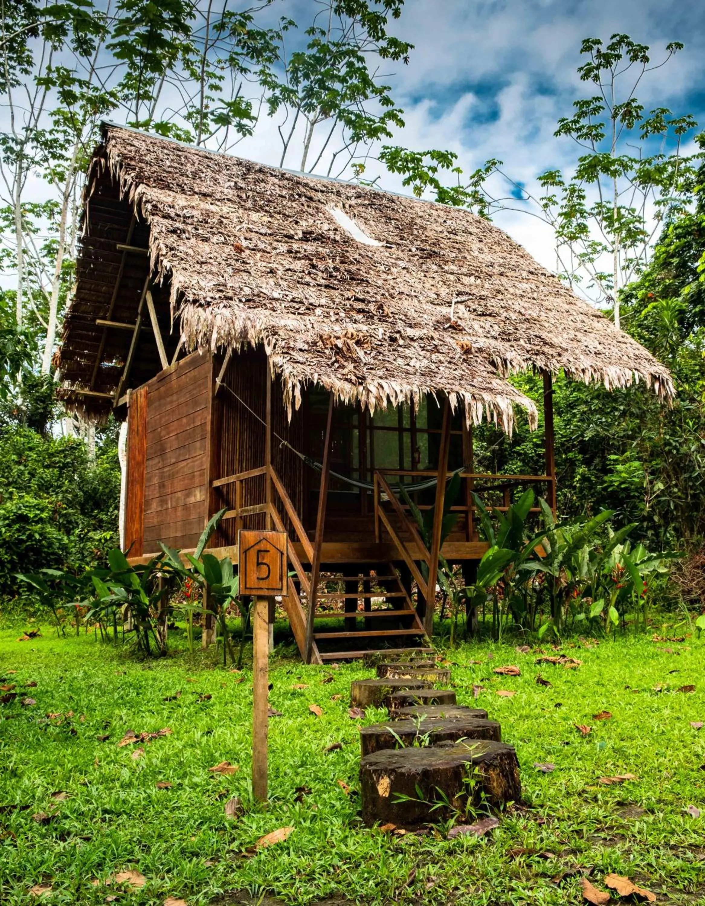 Double or Twin Room with Private Bathroom in Ämak Iquitos Ecolodge - All Inclusive