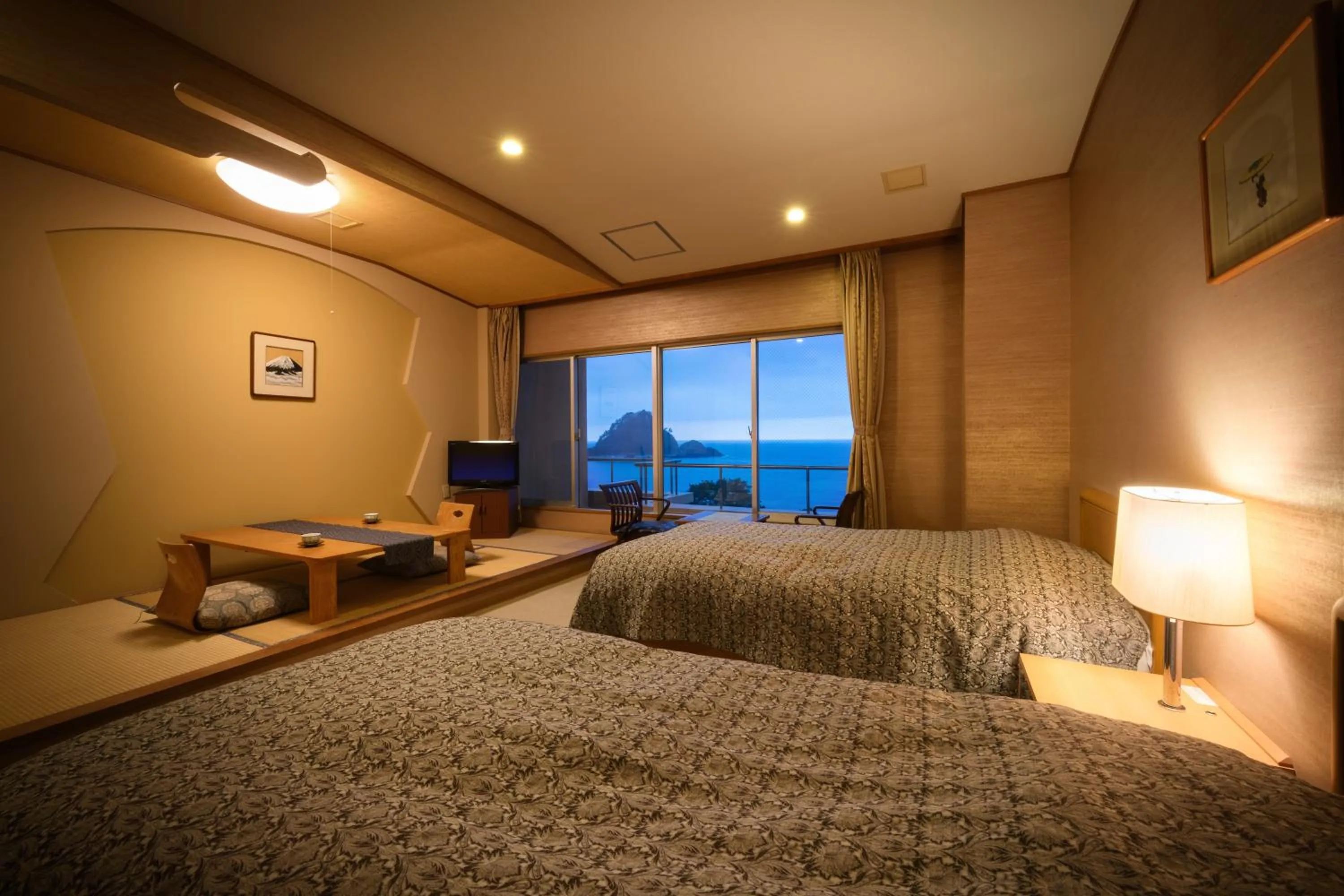 Twin Room with Tatami Area - Non-Smoking in Yura Onsen Yaotome