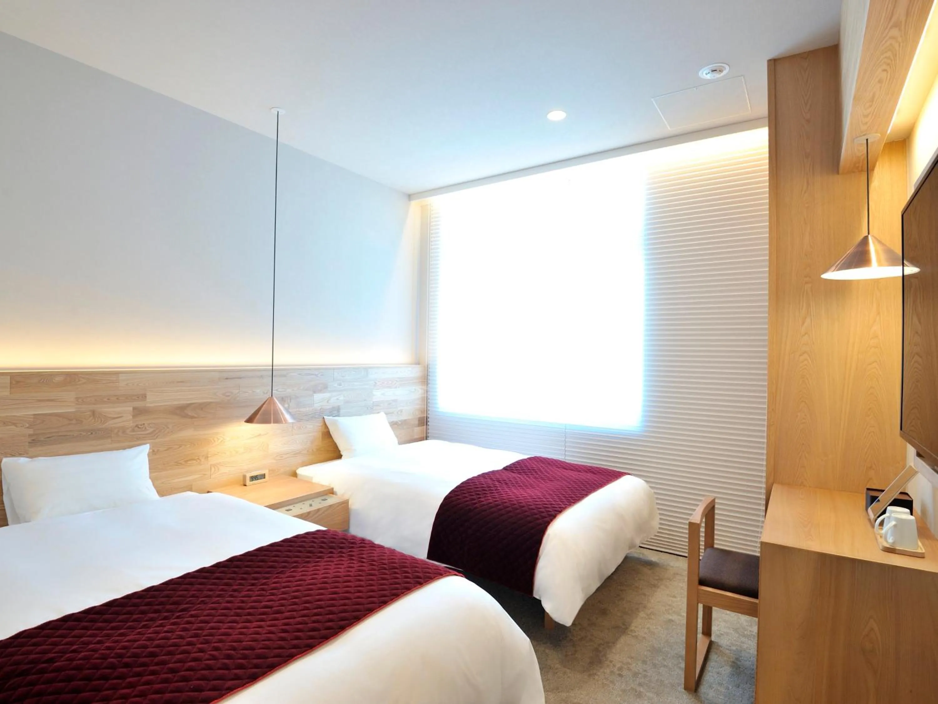 Standard Twin Room - Non-Smoking in hotel androoms Osaka Hommachi