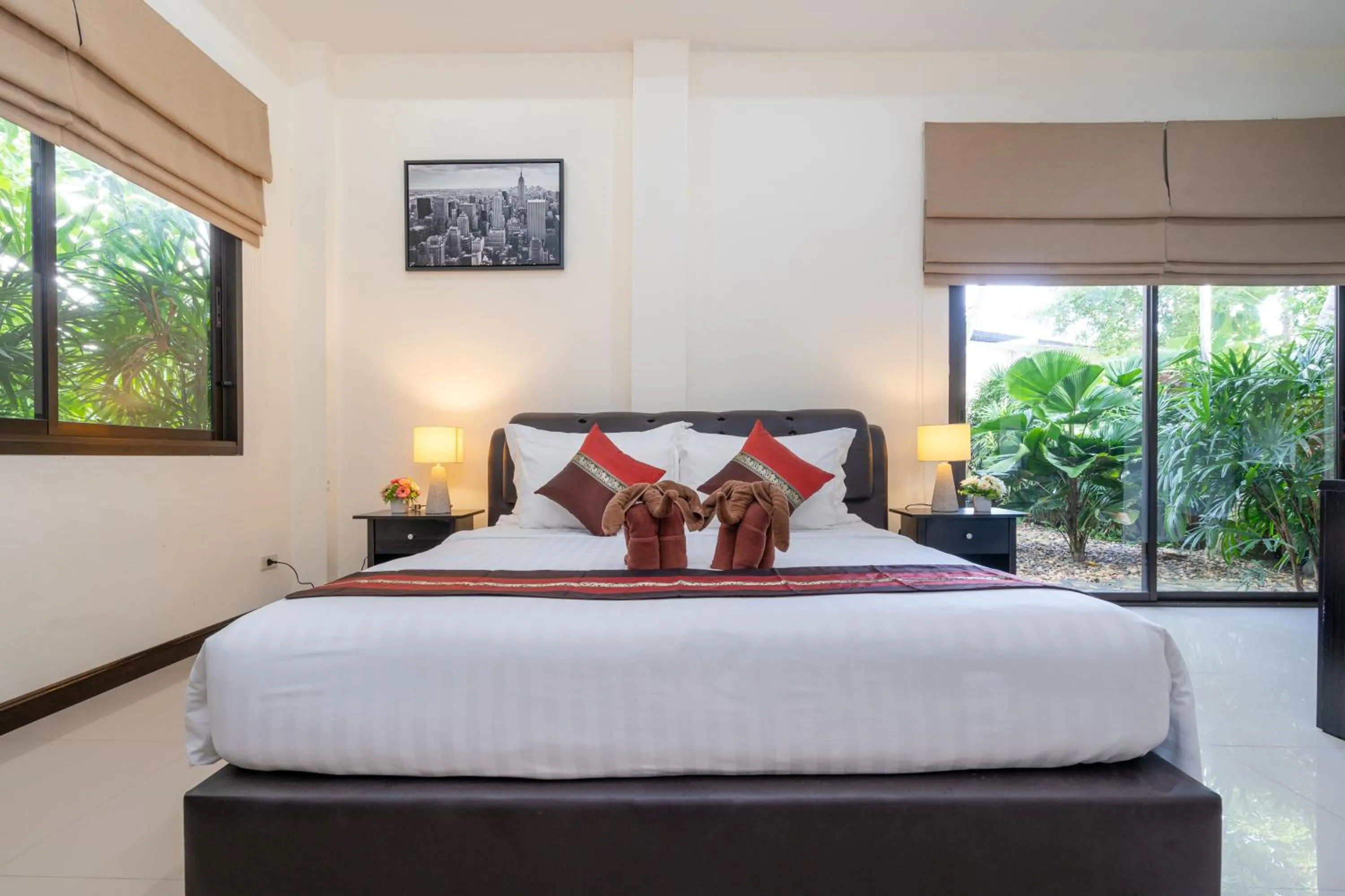 6 Bedroom Suite Private Pool Villa With Bathtub (Free airport pick up minimum 3 nights, 25% discount on food and beverages) in Boutique Resort Private Pool Villa - SHA Extra Plus