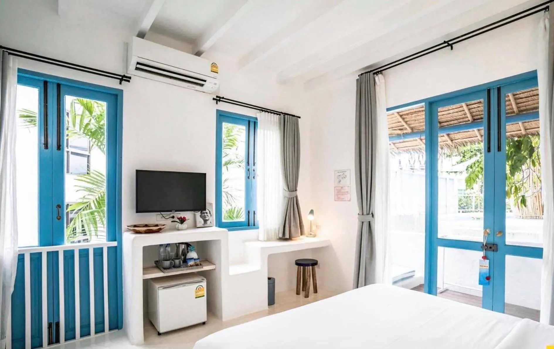 Deluxe Double Room with Terrace in Resort de Paskani