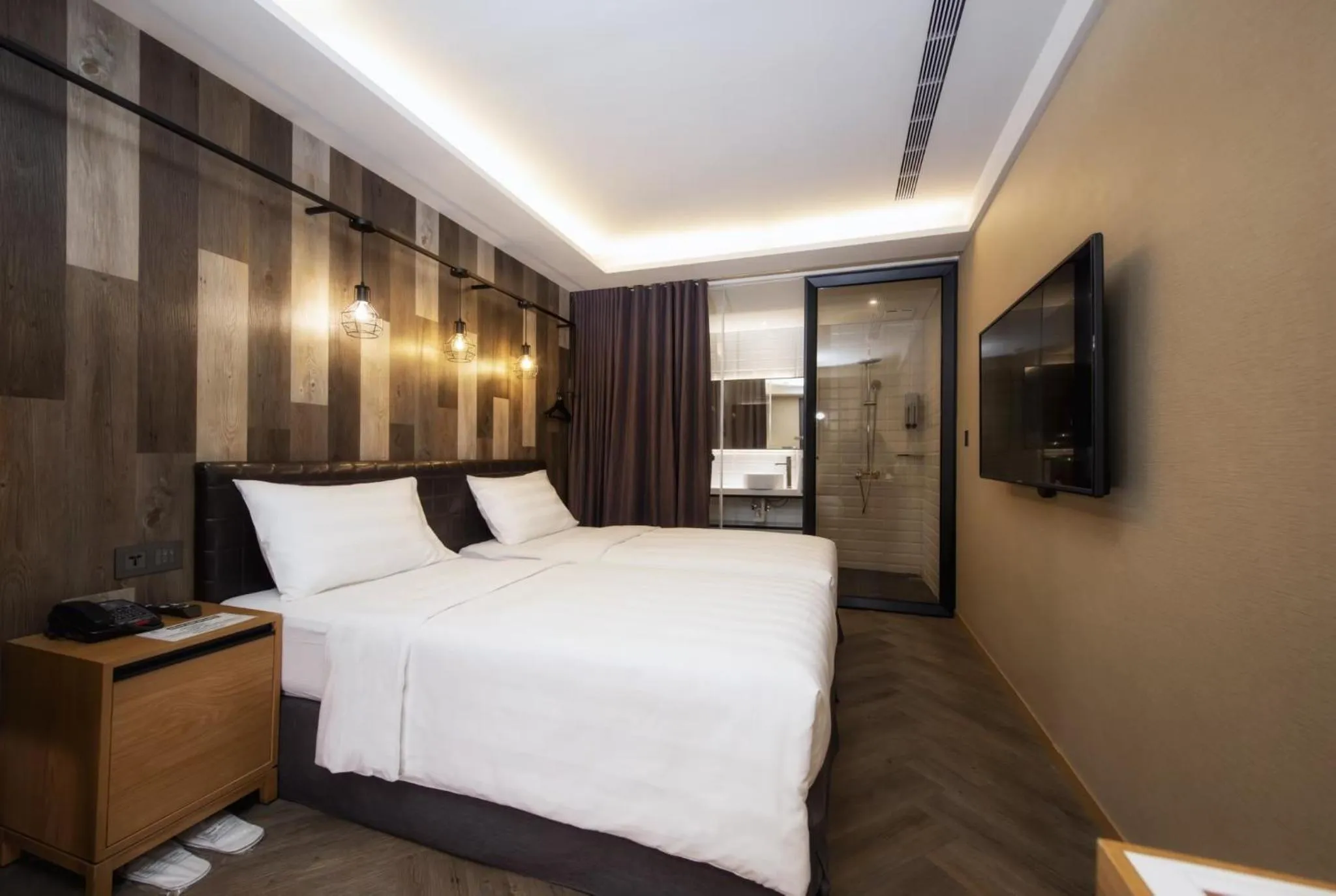Twin Room without Window in City Suites - Beimen