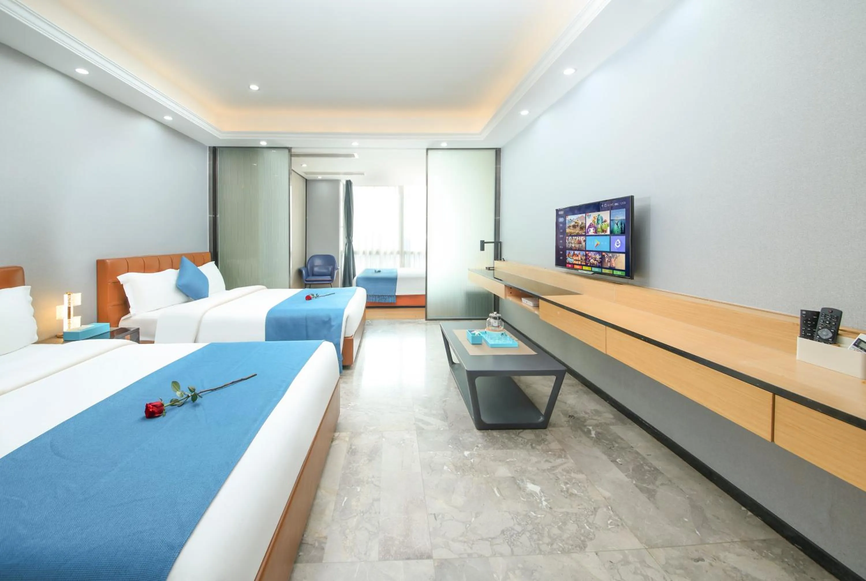 Deluxe Triple Studio in Pengman Beijing Road A-mall Apartment