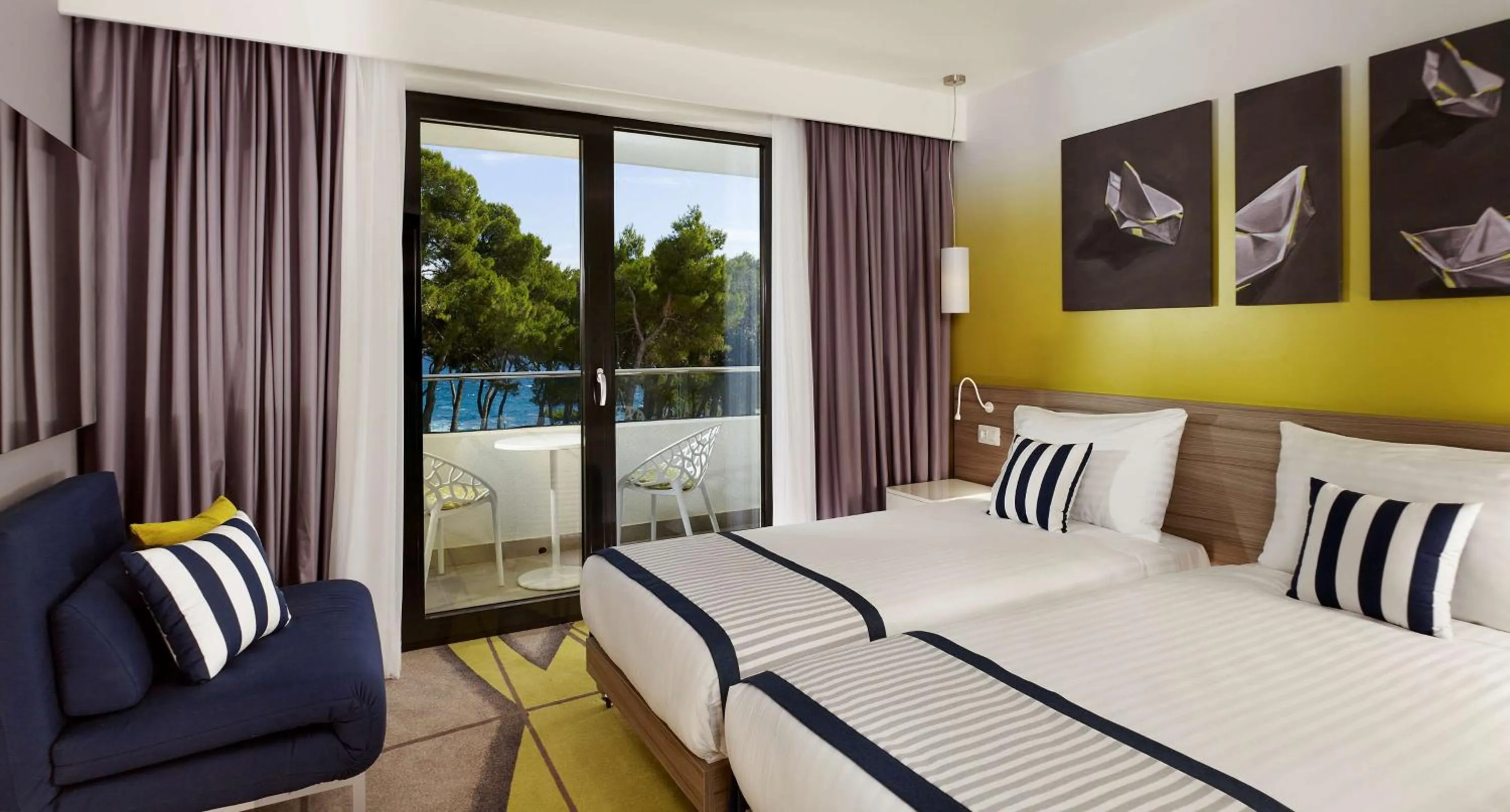 Superior Double Room with Balcony - Panoramic view in Park Plaza Arena Pula