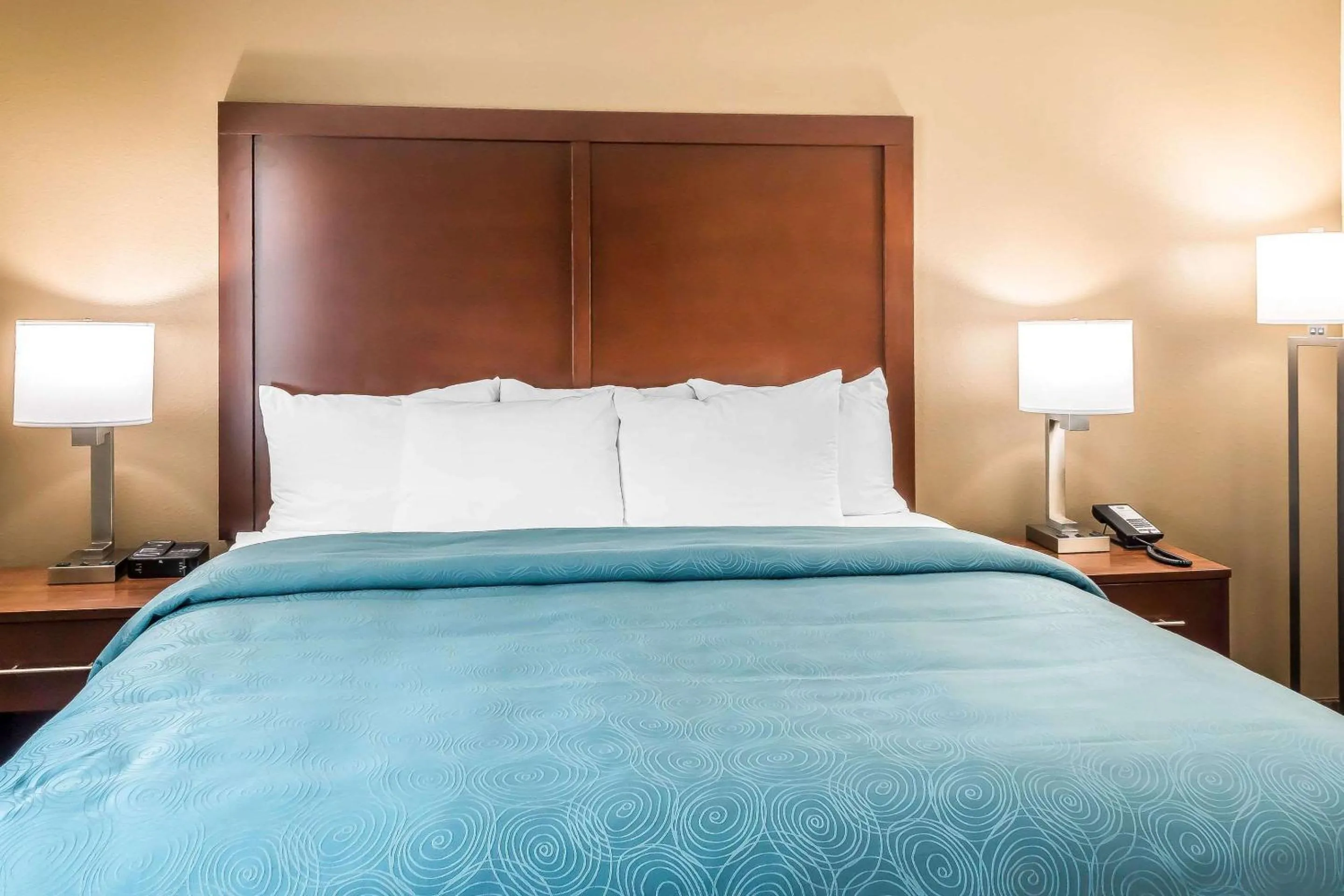 King Suite with Sofa Bed in MainStay Suites Edinburg