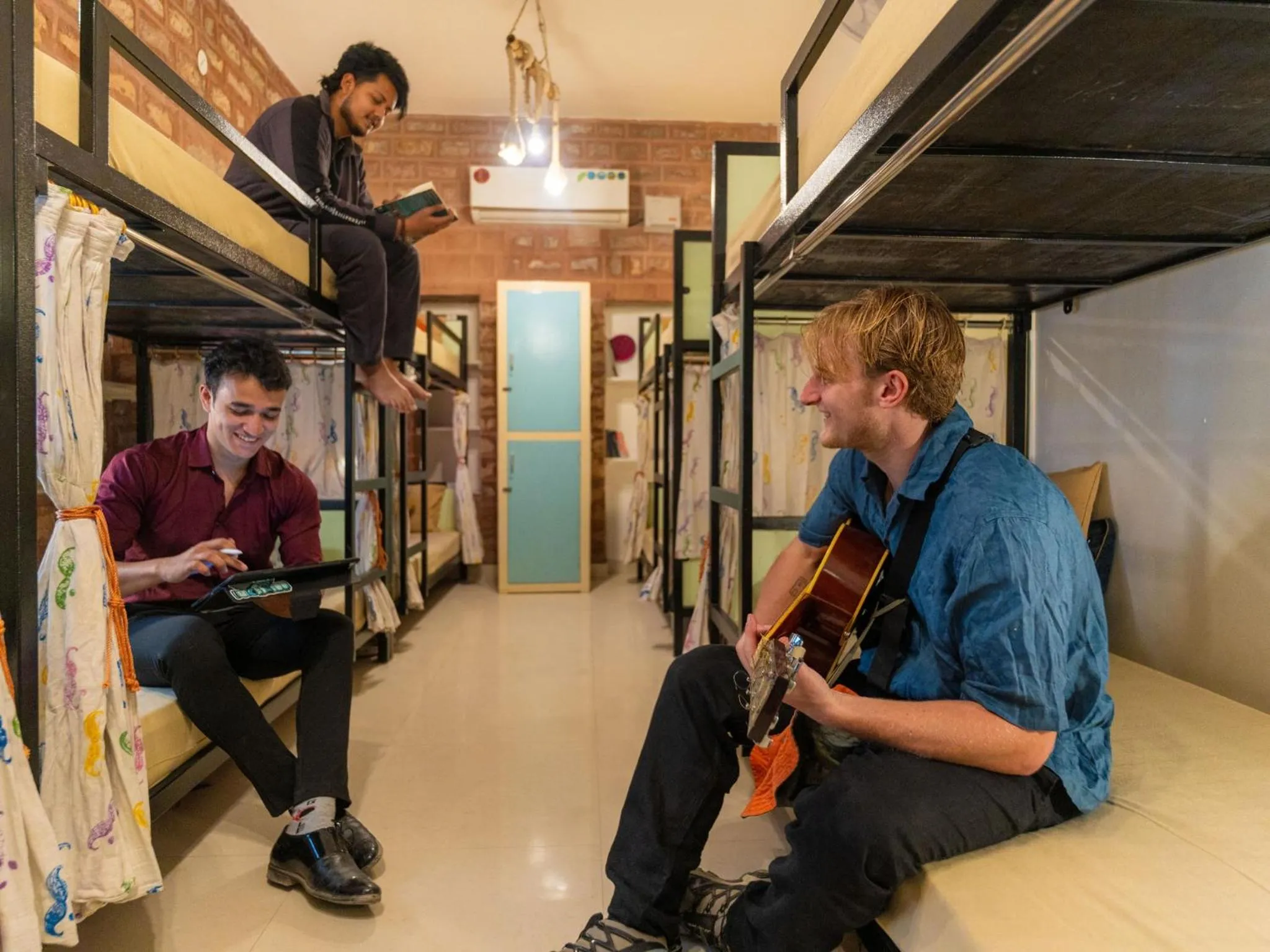 Bed in 10-Bed Mixed Dormitory Room in Moustache Jodhpur