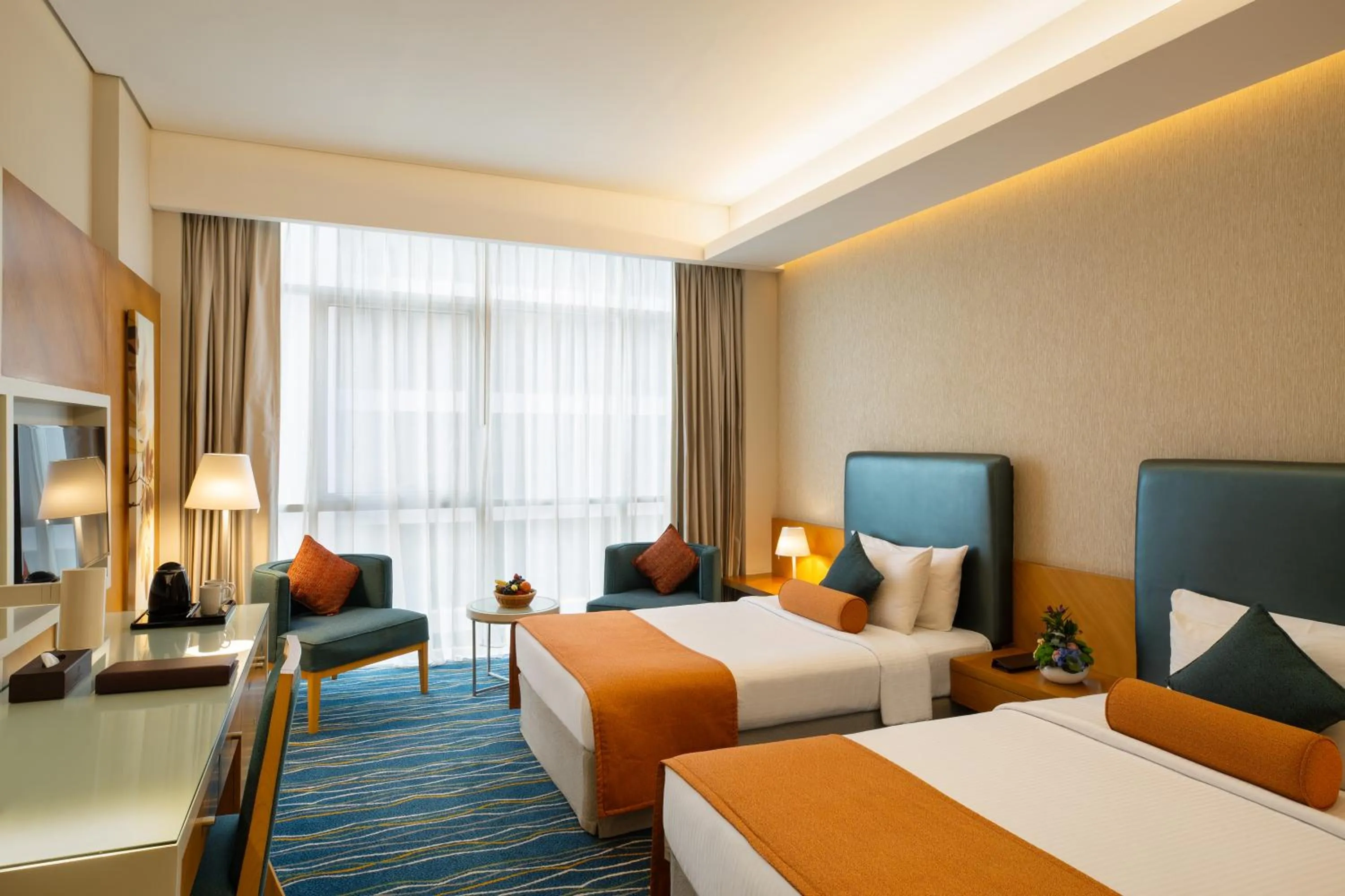 Superior Twin Room in Royal Continental Hotel