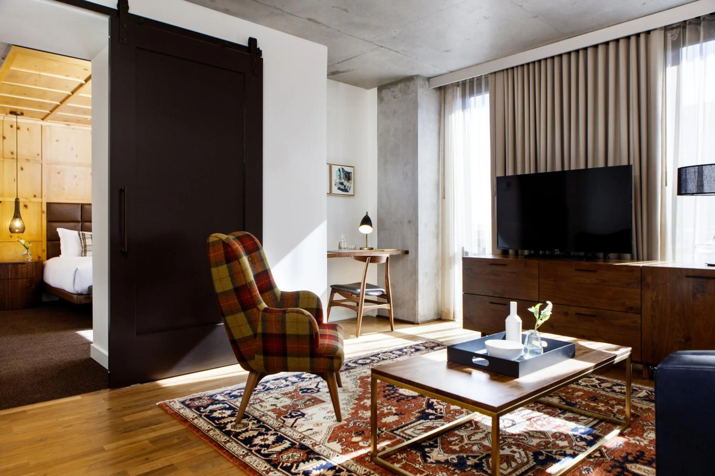 One-Bedroom King Suite in Limelight Hotel Denver