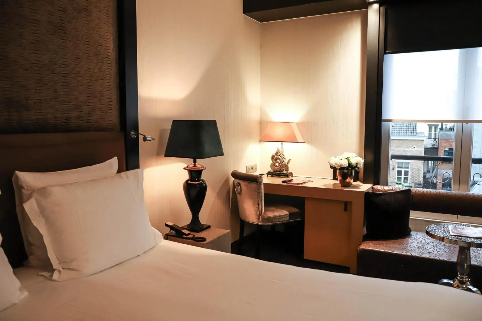 Courtyard Room in The Dominican, Brussels, a Member of Design Hotels