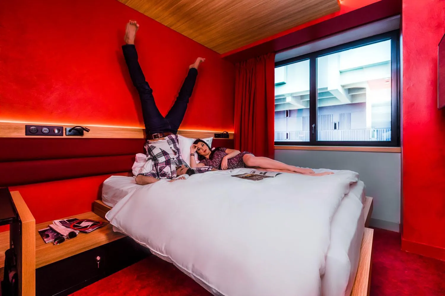 Double room with Seine View in YOOMA Urban Lodge Tour Eiffel