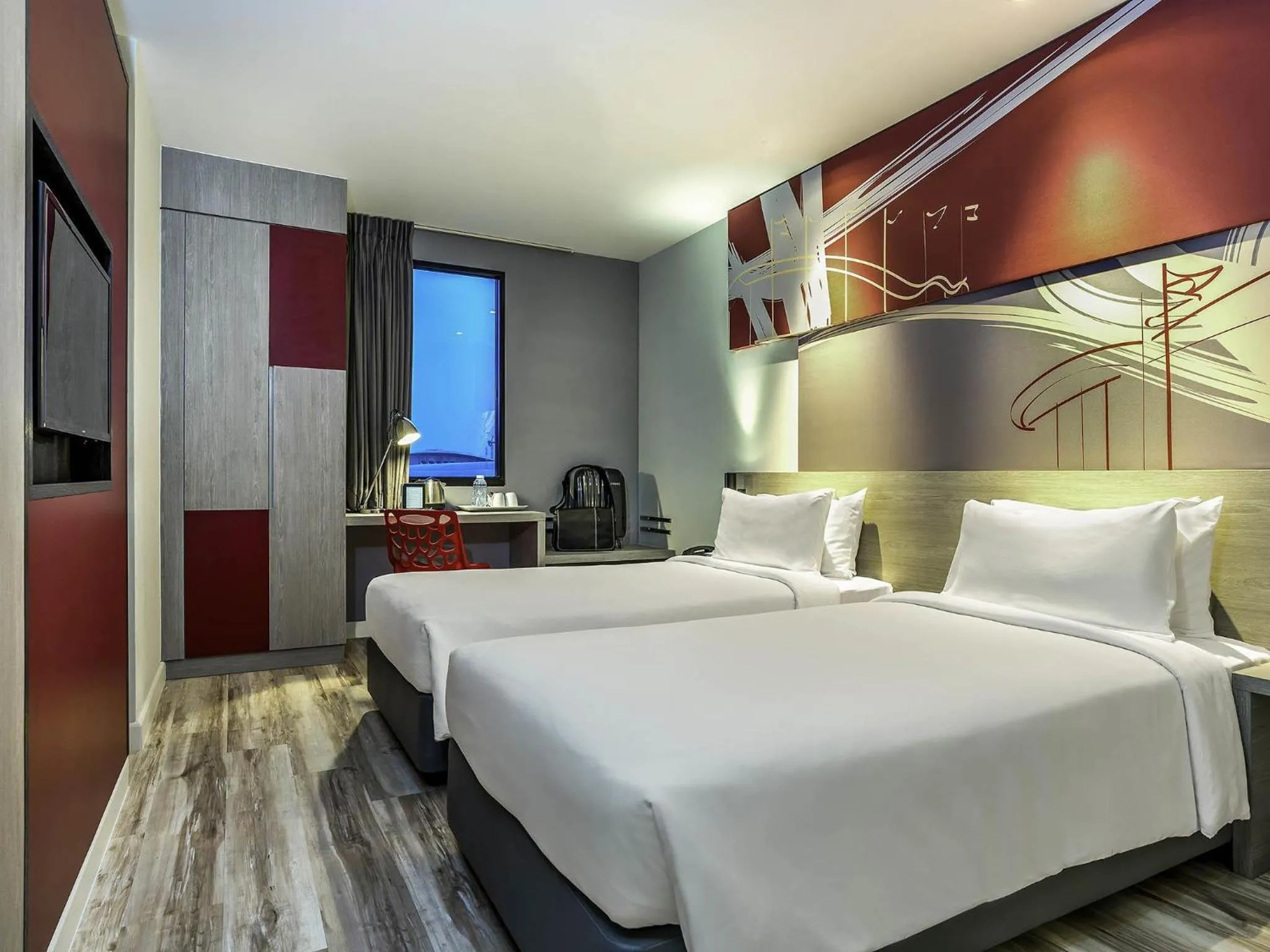 Standard Twin Room in ibis Bangkok IMPACT