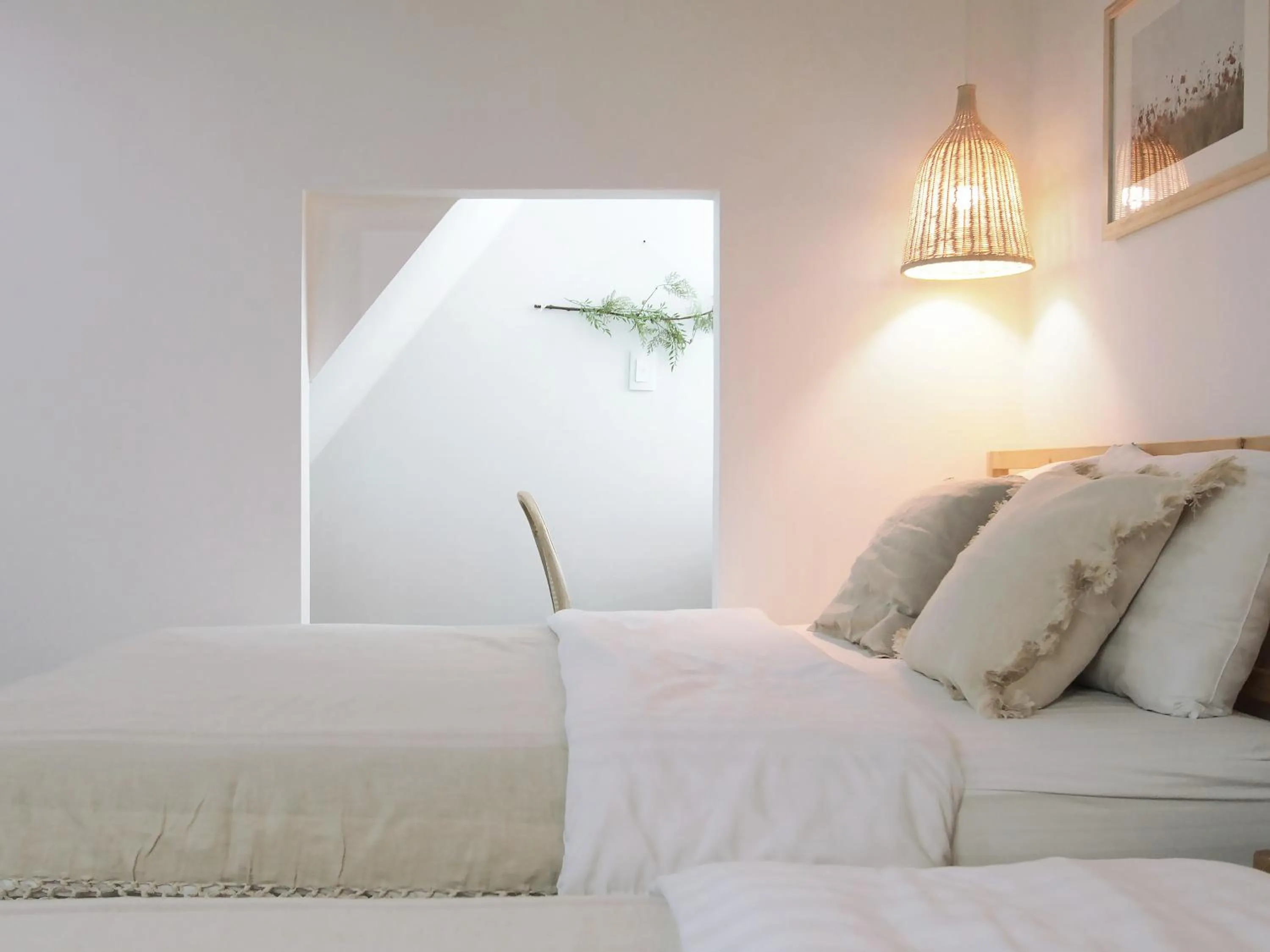 Family Suite with Balcony in Neat House