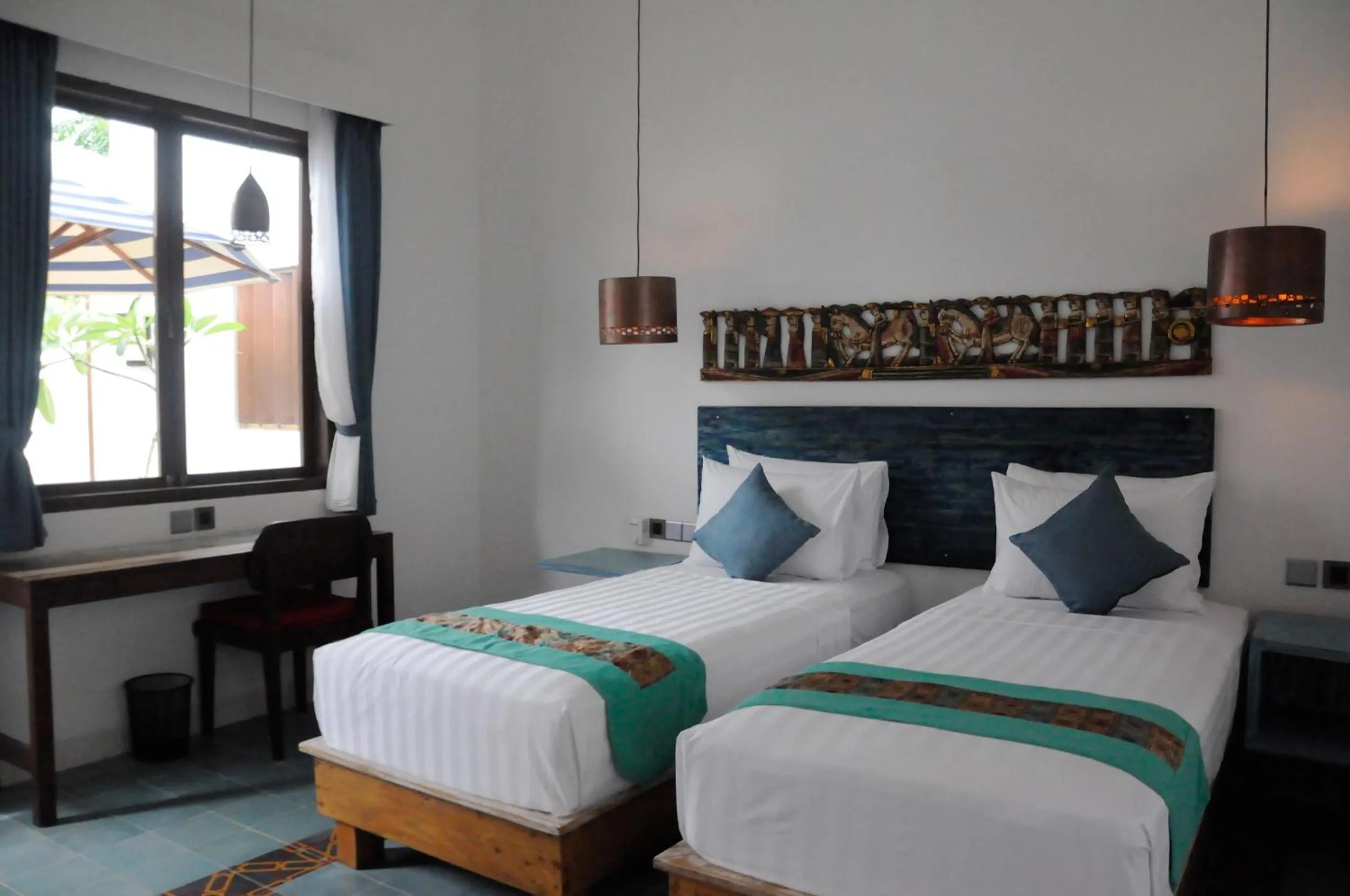 Twin Room with Garden View in Jali Resort - Gili Trawangan