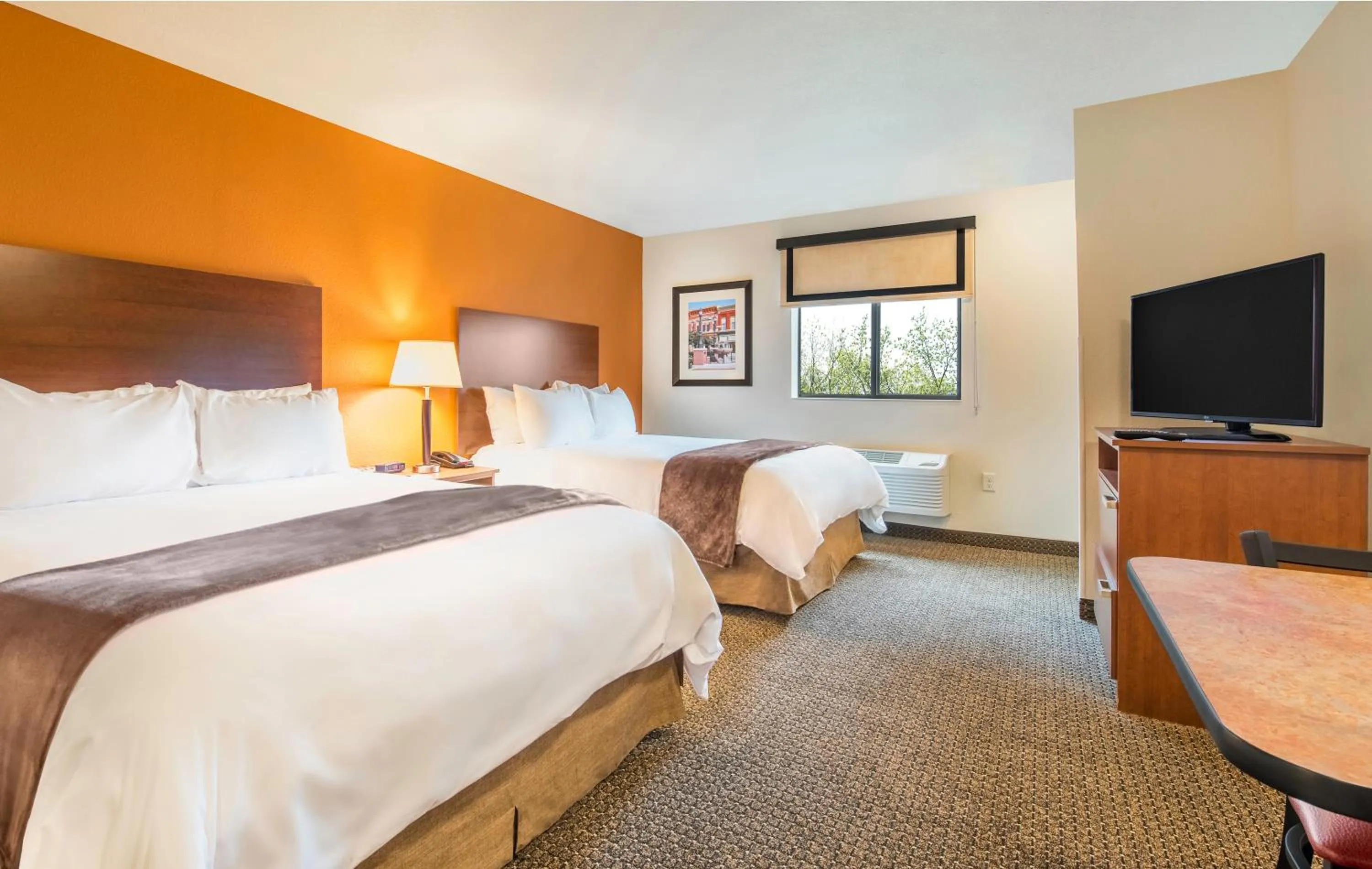 Queen Room with Two Queen Beds in My Place Hotel-Salt Lake City-West Jordan