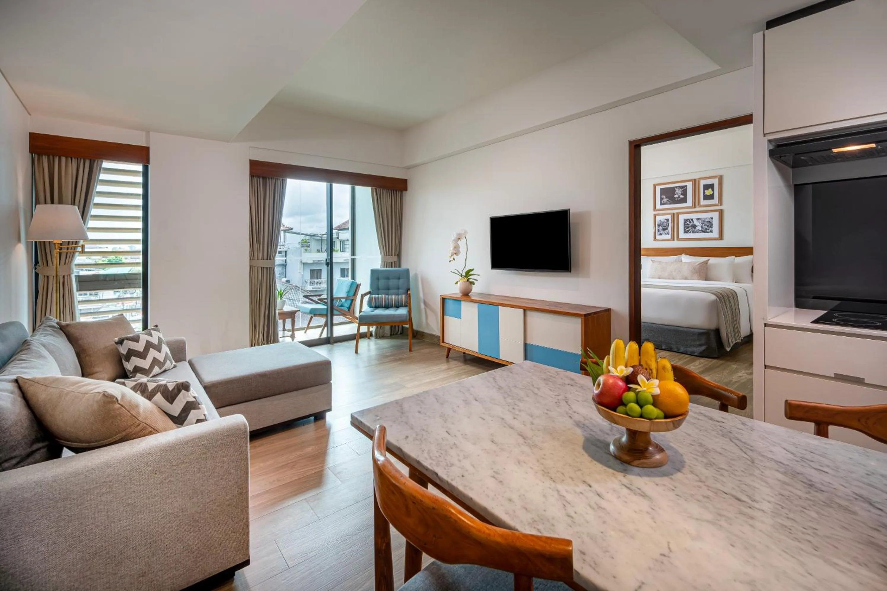 One-Bedroom Suite with Daily Afternoon Tea and Fully Equipped Kitchenette in Rama Residence Padma